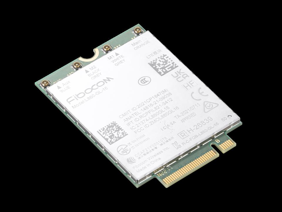 ThinkPad Fibocom L860-GL-16 4G LTE CAT16 M.2 WWAN Module for T14/P14s Gen 4 - 4XC1M72795