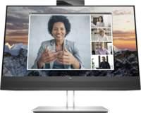 HP E24m G4 Monitor PC 60,5 cm (23.8") 1920 x 1080 Pixel Full HD Nero, Argento