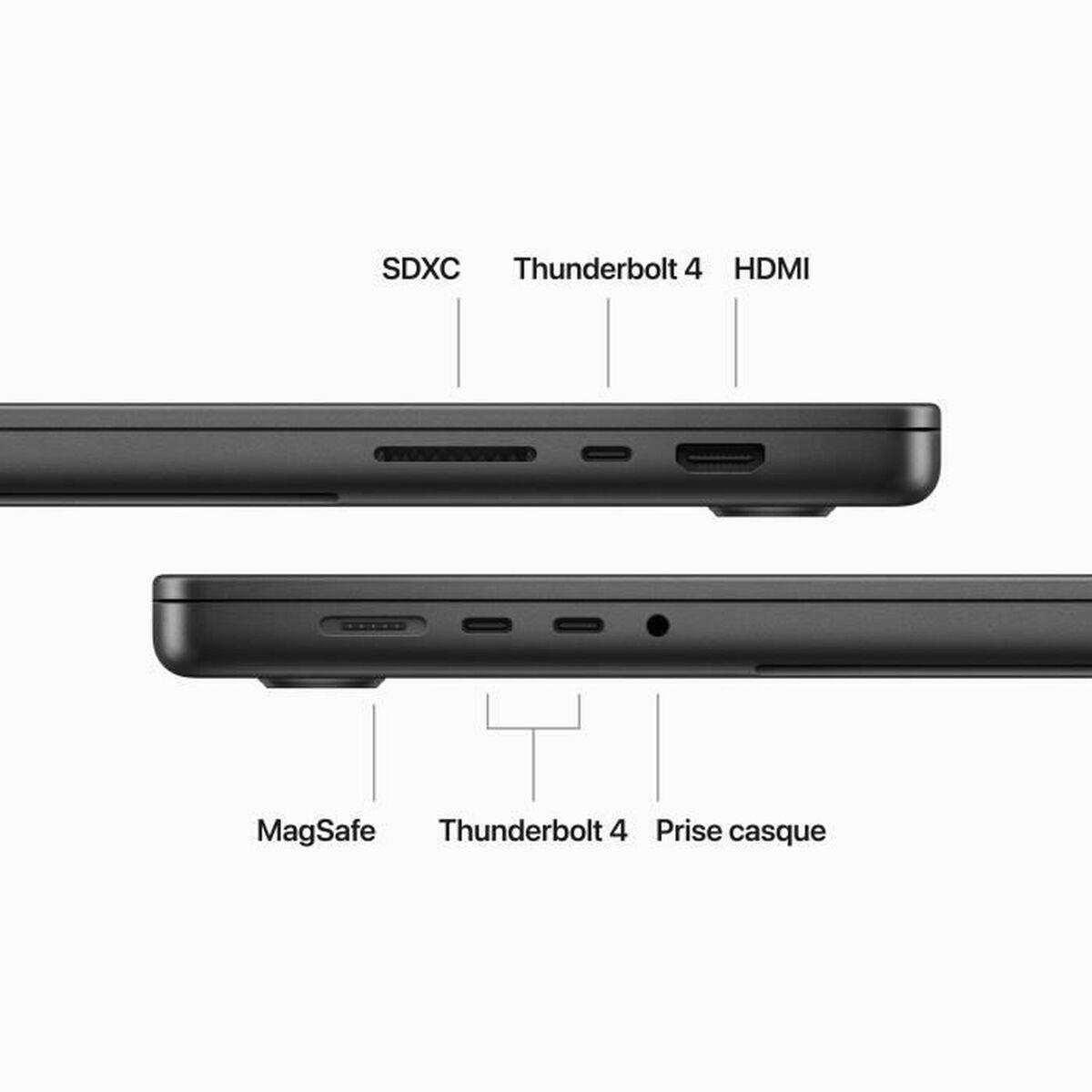 Laptop Apple MacBook Pro (2023) 16" 512 GB Azerty Francese M3 Pro