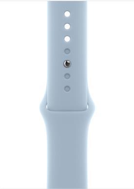 Apple Cinturino Sport blu chiaro [45 mm] - M/L (45MM LIGHT BLUE SPORT BAND - M/L)