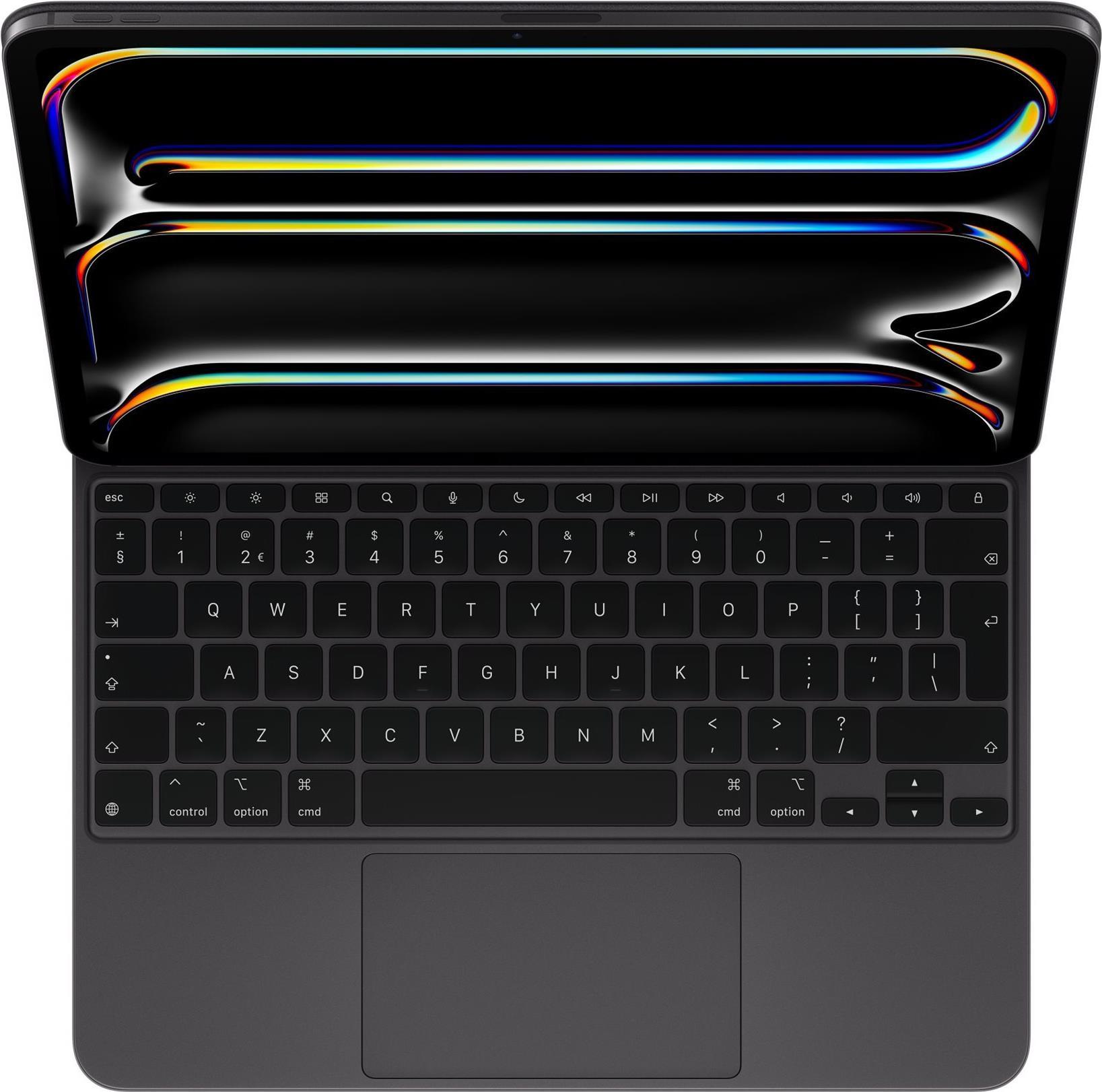 Apple Magic Keyboard per iPad Pro 13 M4 - Olandese - Nero (Apple Magic Keyboard - tastatur og fol)