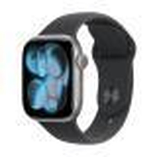 APPLE WATCH SERIES 11GPS42MMSPACE GREY ALUMINIUM CASE WITH BLACK SPORT BAND - S/M