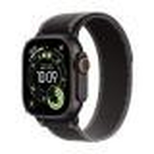 APPLE WATCH ULTRA 3GPS + CELLULAR49MMBLACK TITANIUM CASE WITH BLACK/CHARCOAL TRAIL LOOP - M/L