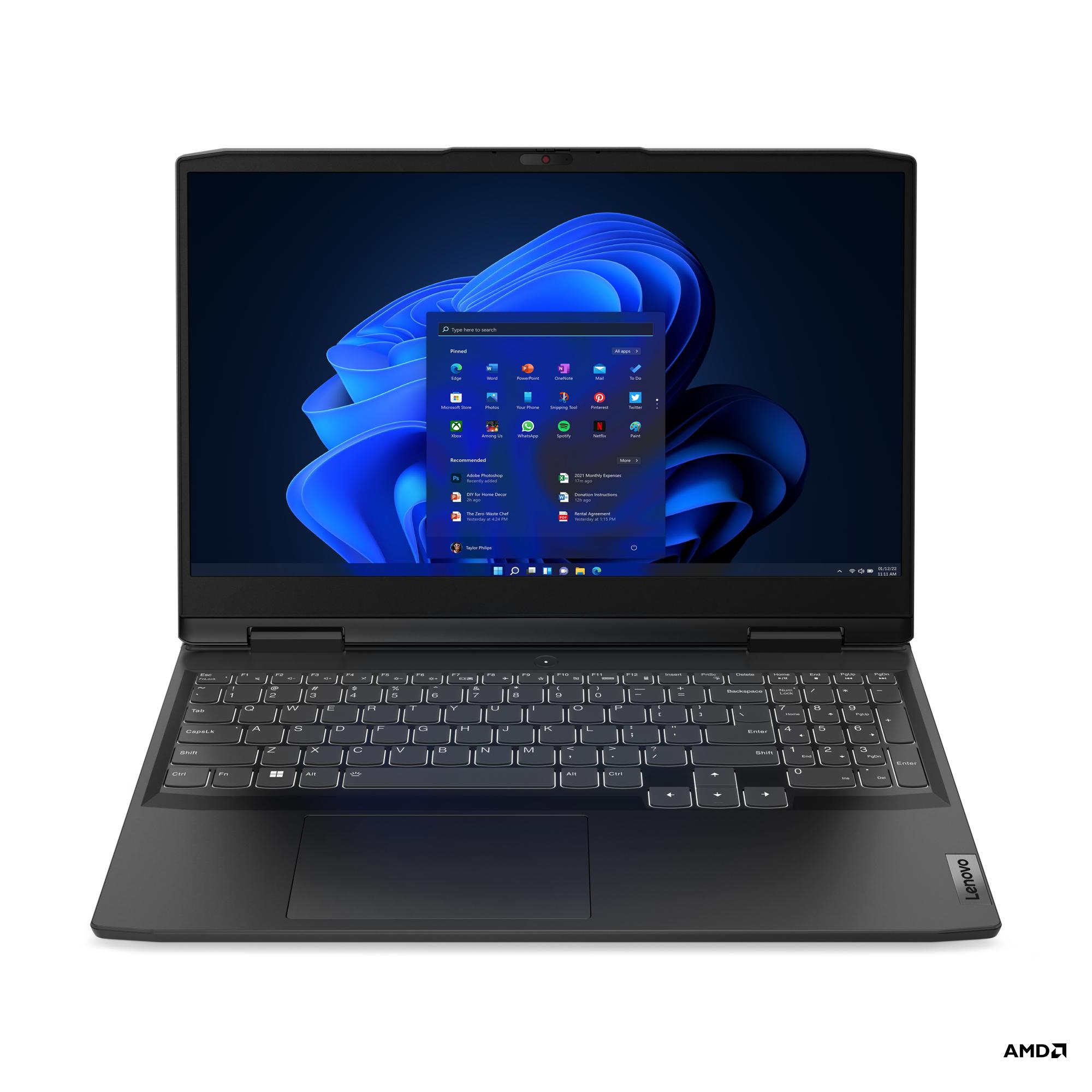 Lenovo IdeaPad Gaming 3 AMD Ryzen 7 6800H Computer portatile 396 cm (15.6") Full HD 16 GB DDR5-SDRAM 512 GB SSD NVIDIA GeForce