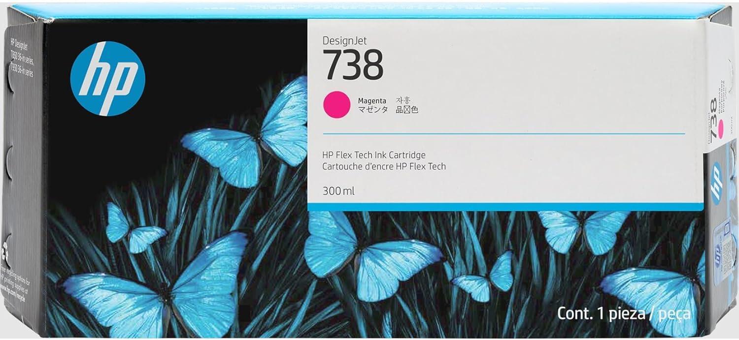 HP 738 300-ML MAGENTA...