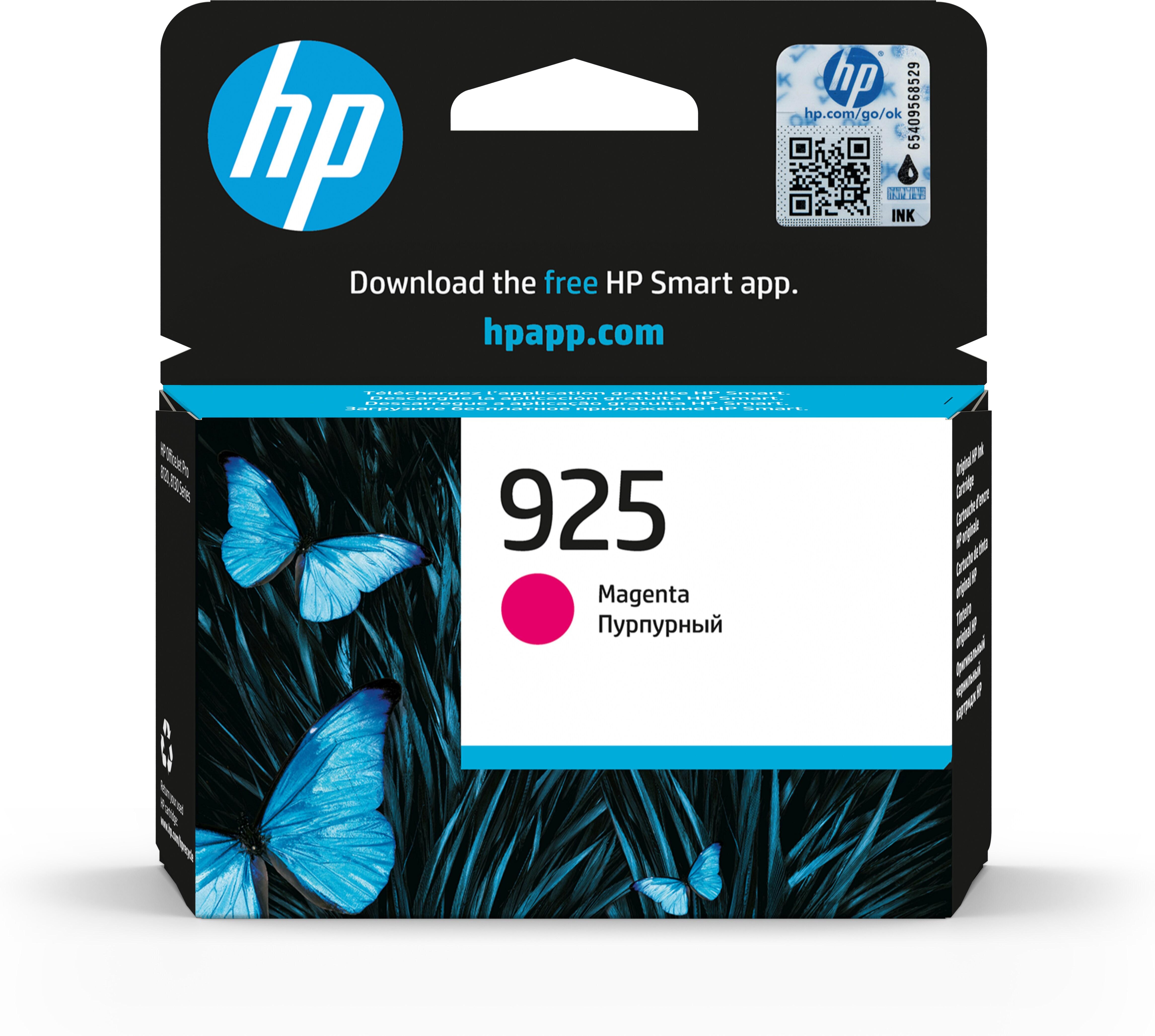 HP 925 Magenta Original Ink...