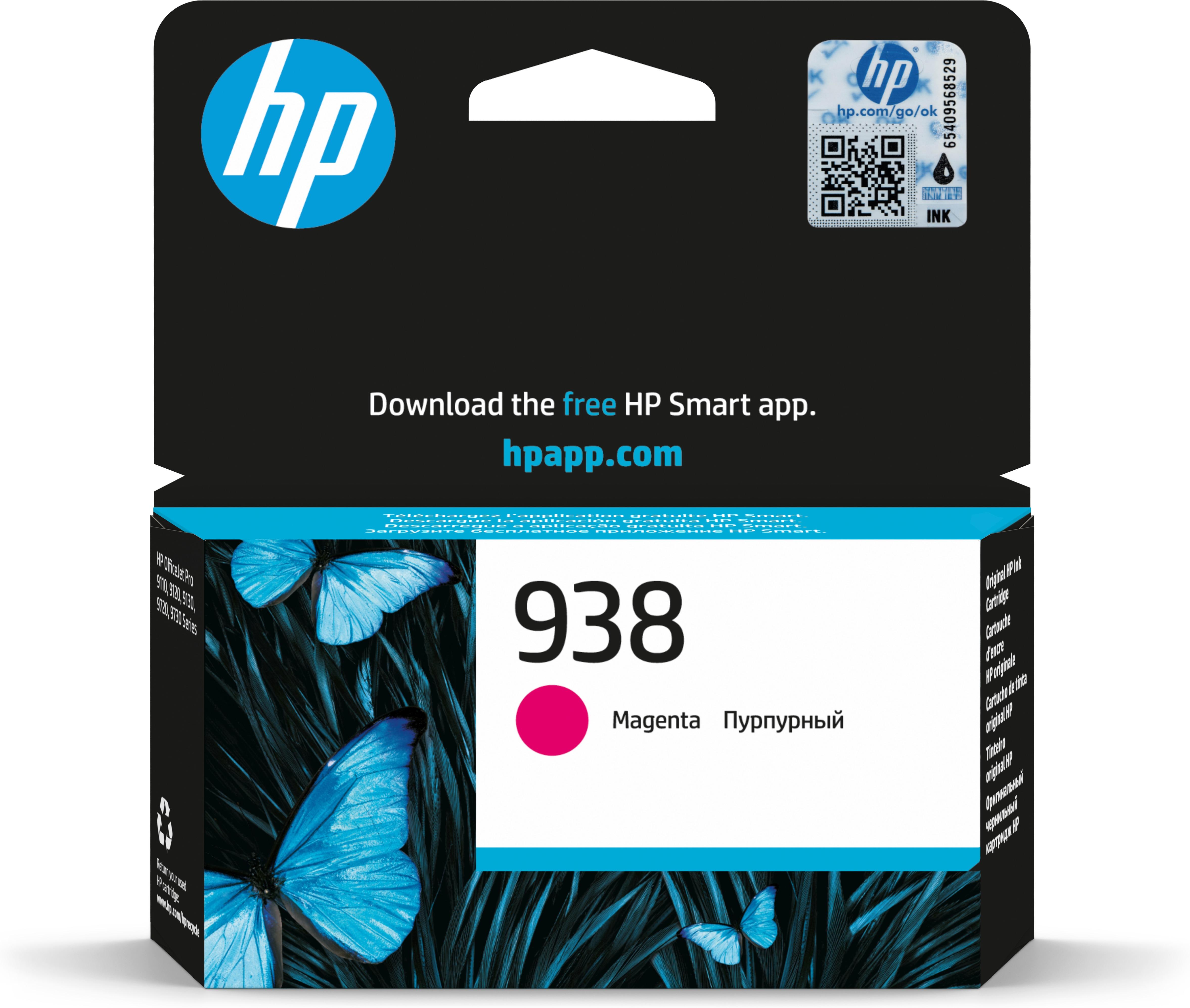 HP 938 Magenta Original Ink...