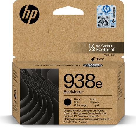 HP Cartuccia di inchiostro nero originale 938e EvoMore (HP 938E EVOMORE BLACK - ORIGINAL INK CARTRIDGE)
