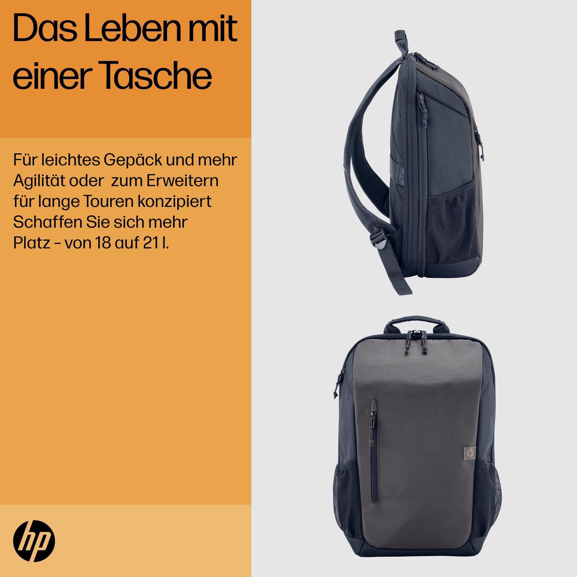 TRAVEL 18 LITER 15.6 IRON GREY