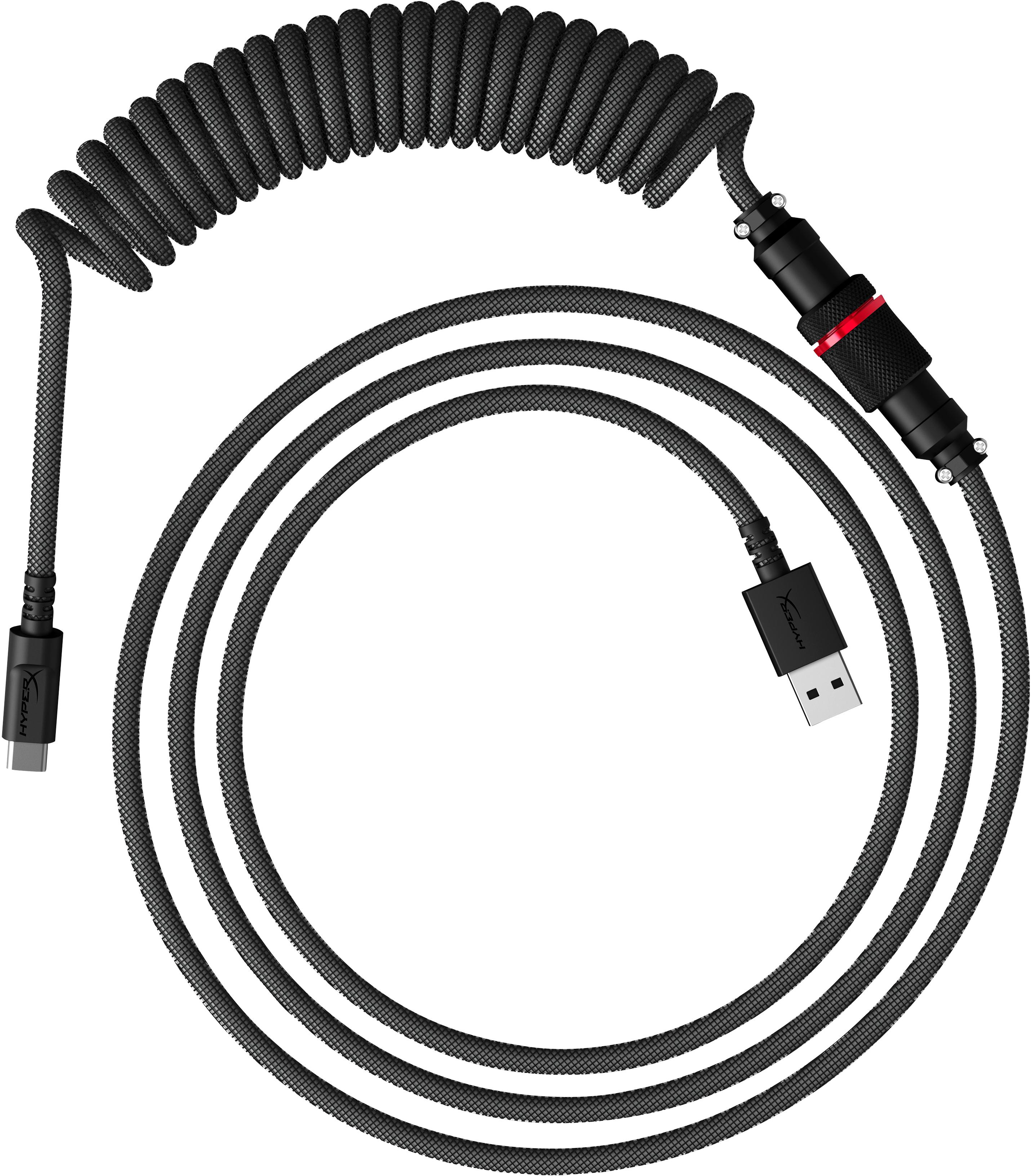 HyperX 6J679AA cavo per tastiera/mouse Nero, Grigio 1,37 m USB tipo A, USB tipo-C