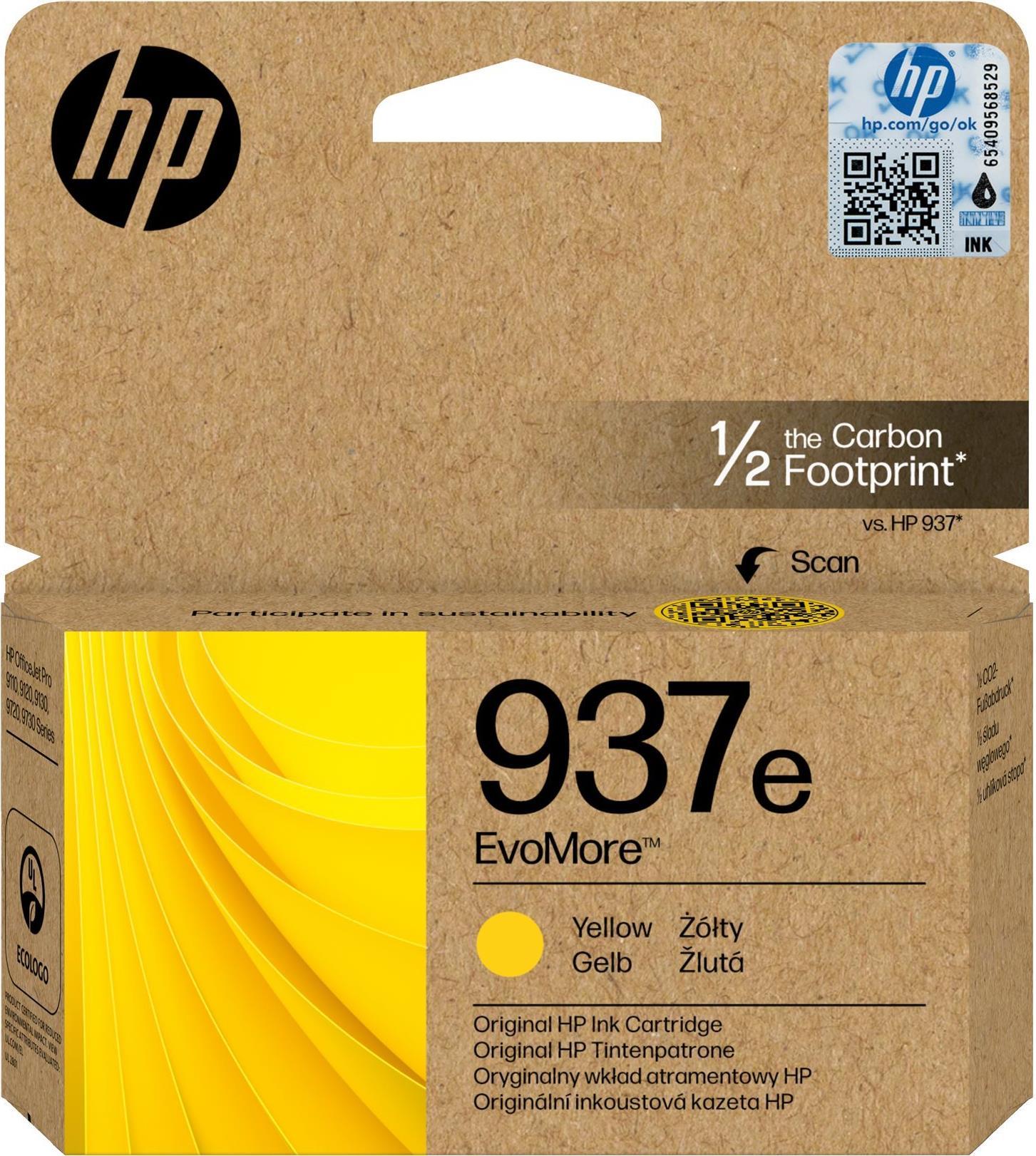 HP 937E EVOMORE YELLOW -...
