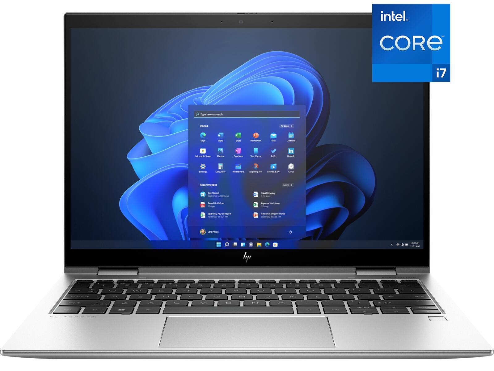 HP ELITE x360 830 G9 i7 1255U 1.7GHz,16GB 512GB WIN11 PRO 13.3'' - Versione Tedesca