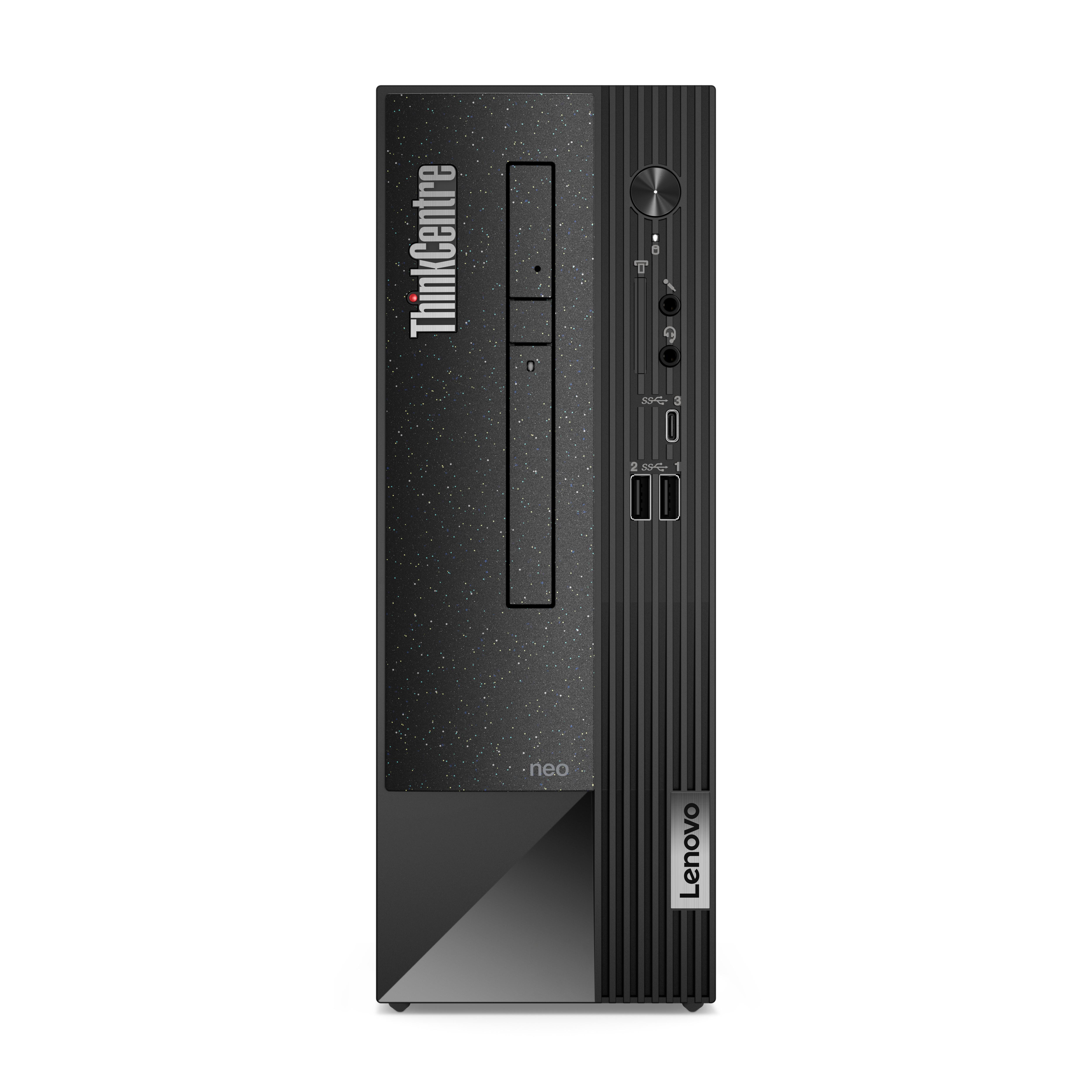 Lenovo ThinkCentre neo 50s Intel Core i3 i3-13100 8 GB DDR4-SDRAM 256 GB SSD Windows 11 Pro SFF PC Nero