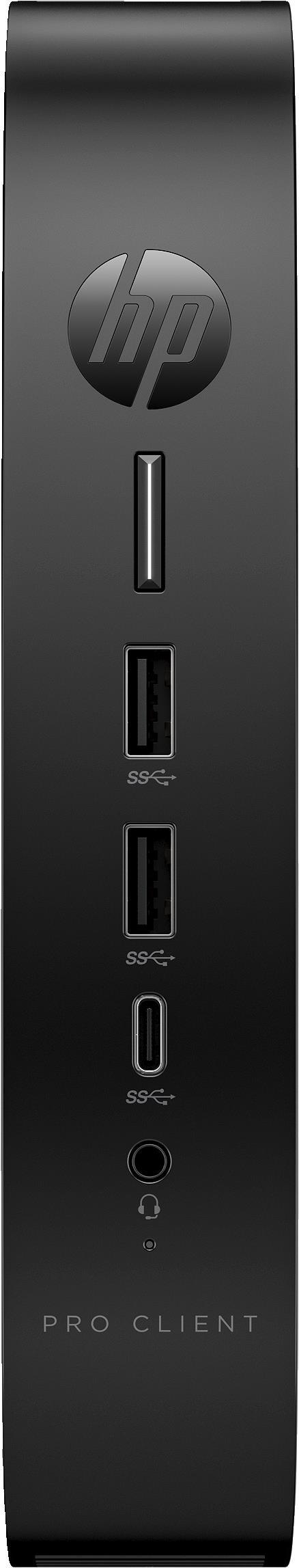 HP Pro t550 2 GHz ThinPro 13 kg Nero J6412 (T550 Intel Celeron J6412/4GB RAM/32GB SSD/ThinPro Intel UHD Graphics/2xDP)