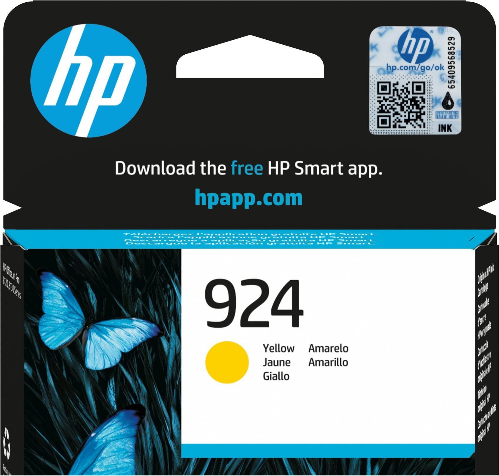 HP 924 GIALLO ORIGINALE BLISTER