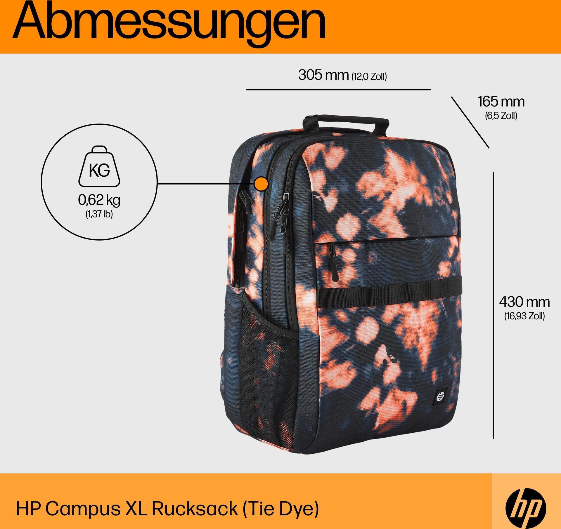 HP Zaino Campus XL Tie Dye (HP Campus XL Tie Dye Backpack)