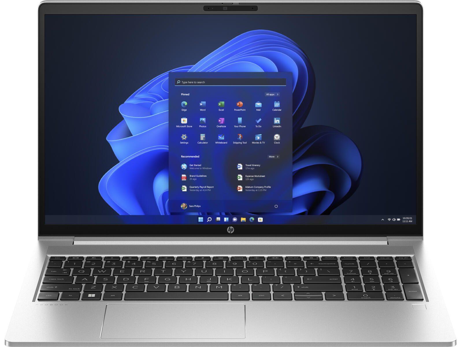 PROBOOK 455 G10 R5-7530U 8GB - 15.6 FHD 256GB W11P WIFI6E 3/3/3 - Versione Tedesca