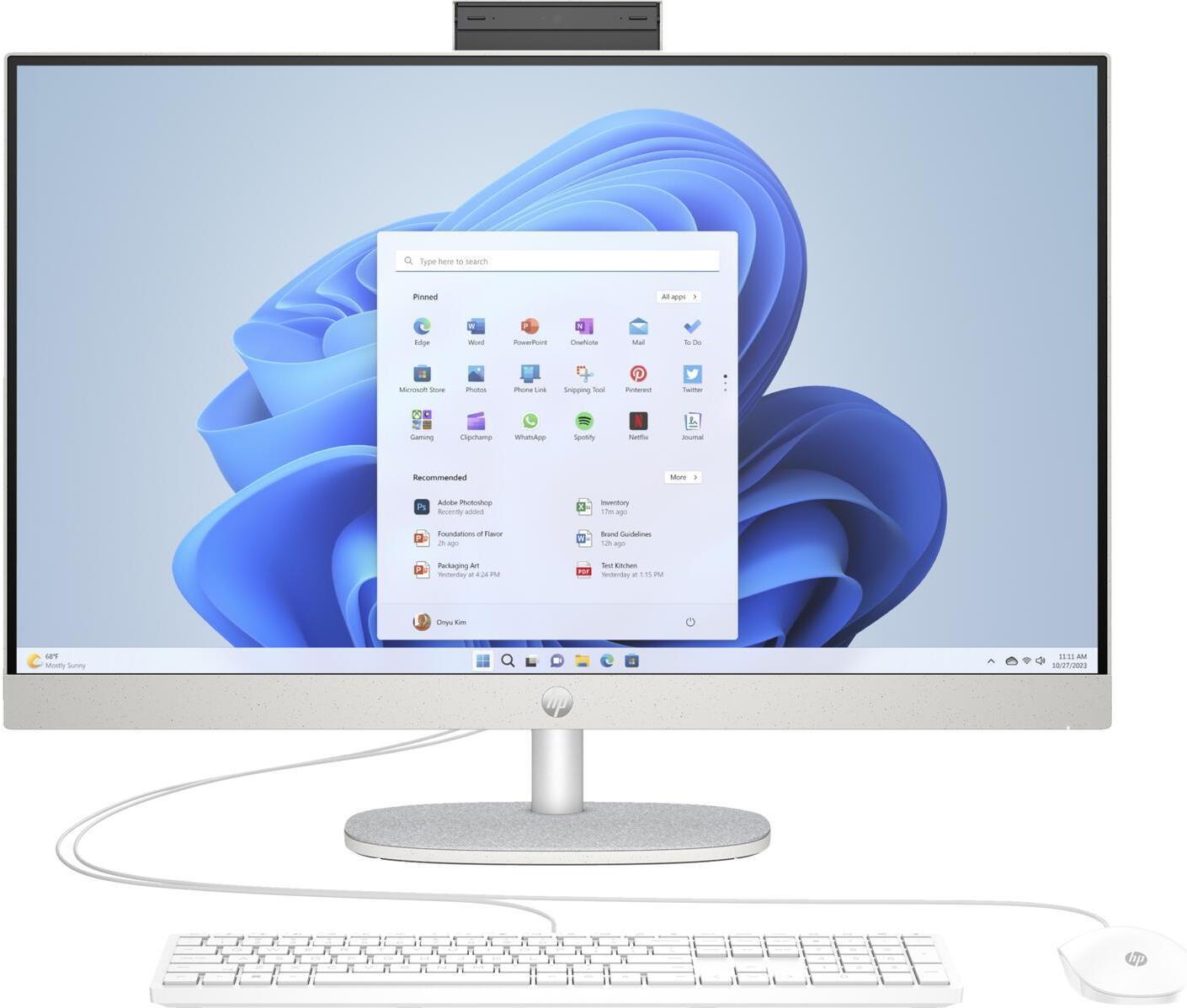 HP 27-CR0007NG AiO 27 FHD R5-7520U 16