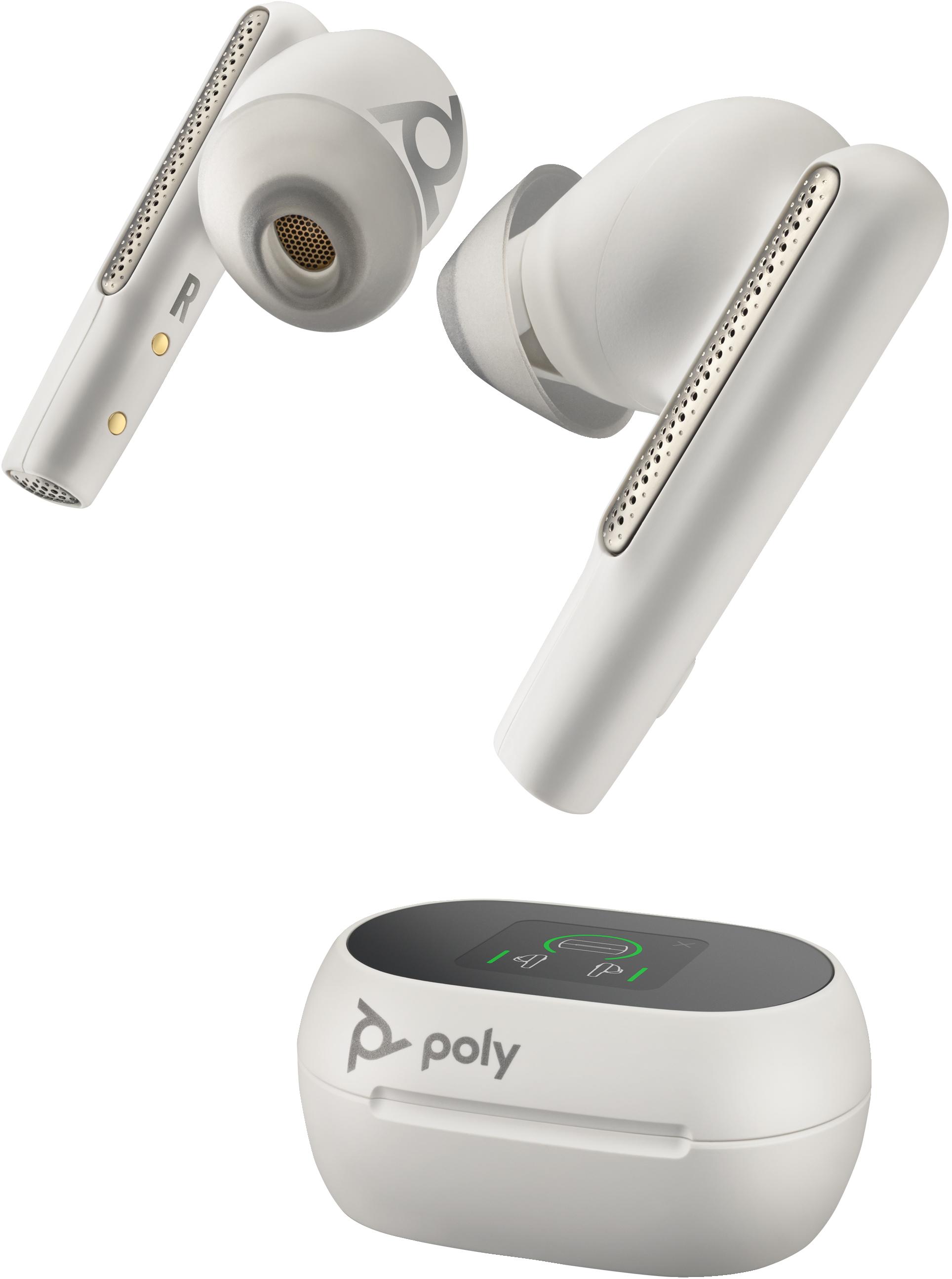 POLY Auricolari bianchi...