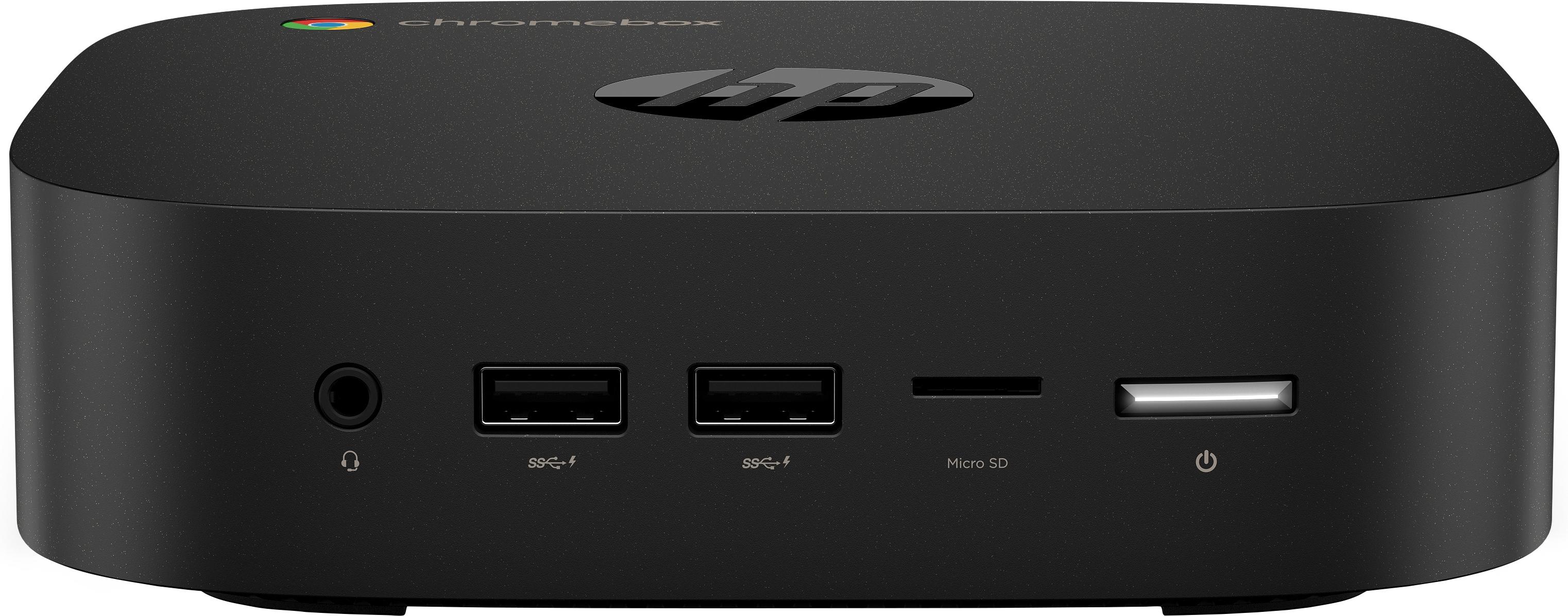 HP Chromebox G4 IntelÂ® CeleronÂ® 7305 4 GB DDR4-SDRAM 64 GB eMMC ChromeOS Mini PC (HP Chromebox G4 - mini - Celeron 7305)