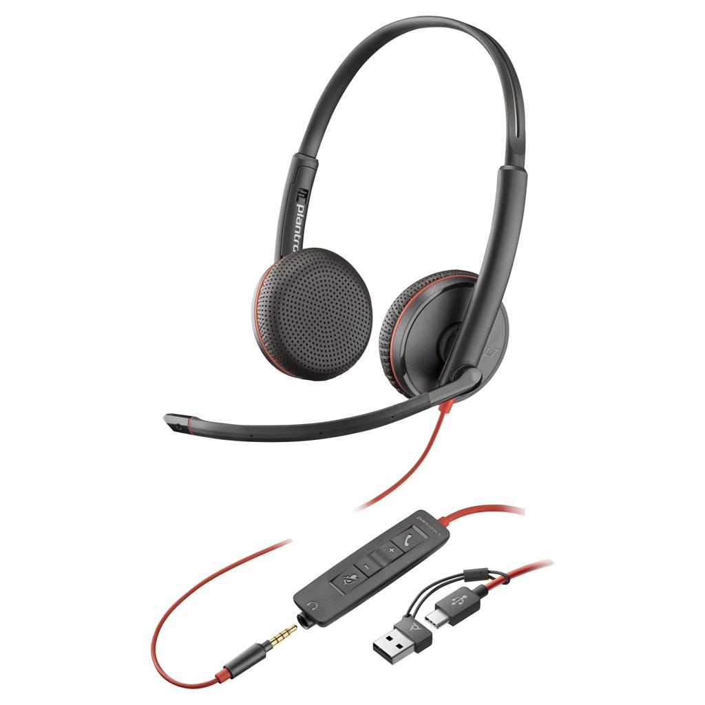 POLY BW 3225 USB-C HS +USB-C/A
