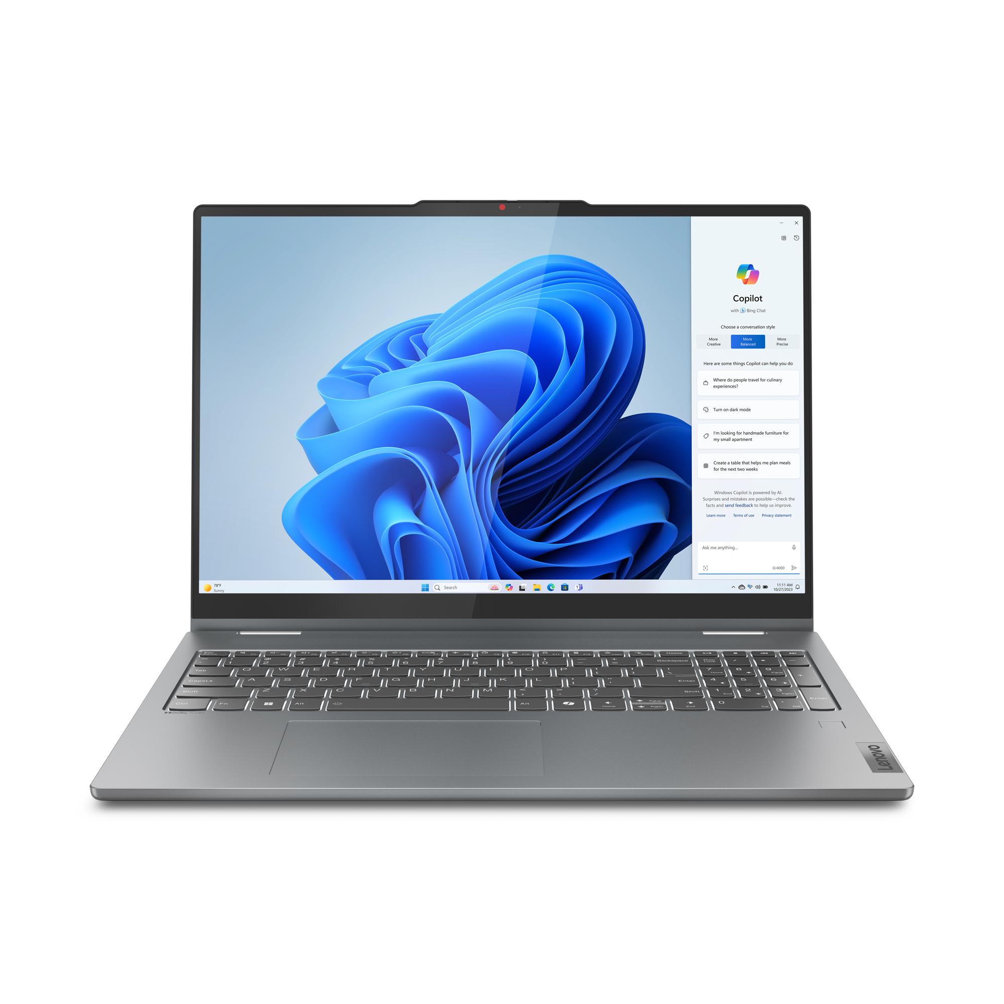 Lenovo IdeaPad 5 2-in-1 16IRU9 Intel Core 7 Ibrido (2 in 1) 40,6 cm (16") Touch screen 2K 16 GB LPDDR5x-SDRAM 1 TB SSD Wi-Fi 6E