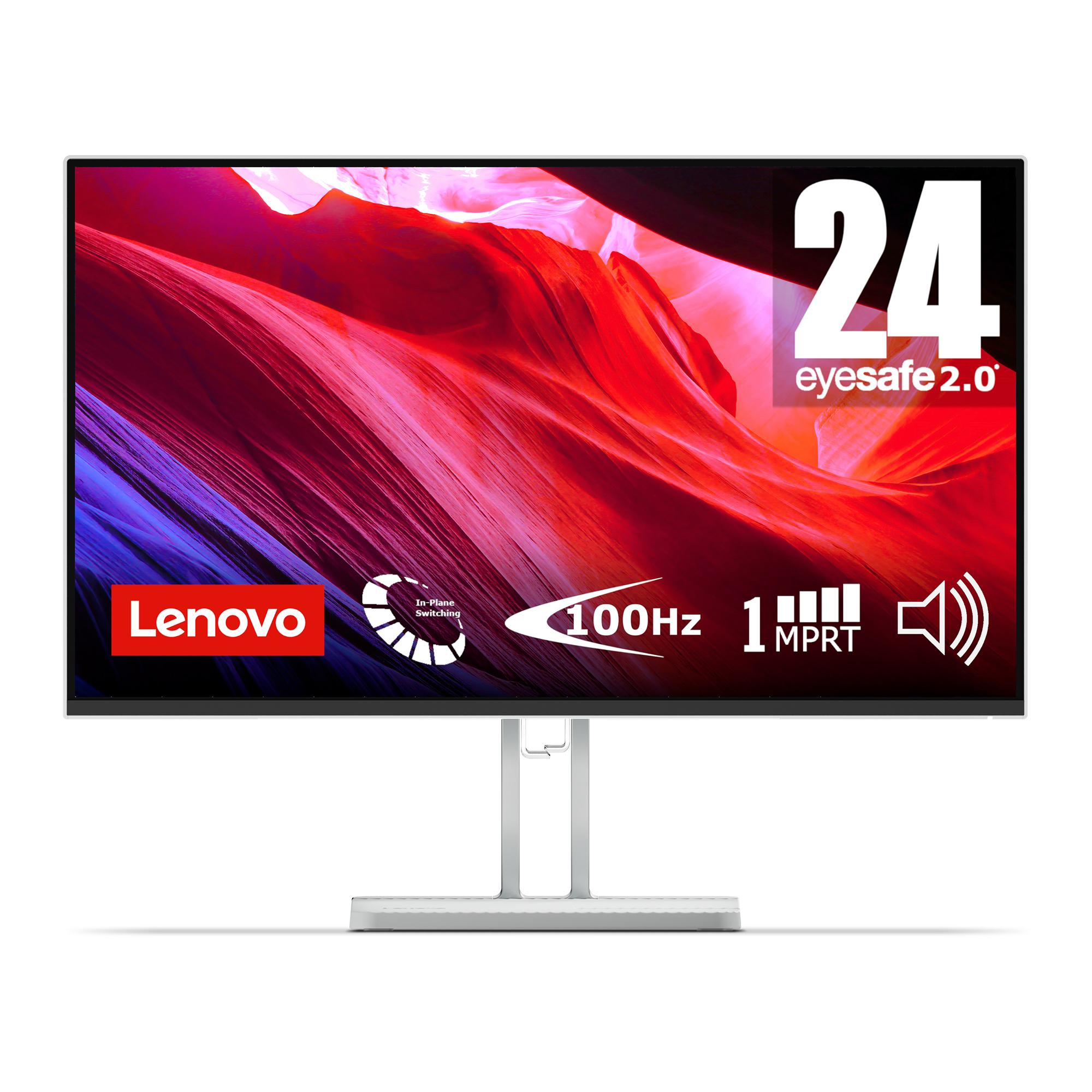 Lenovo L24i-4A LED display 605 cm (23.8") 1920 x 1080 Pixel Full HD Grigio