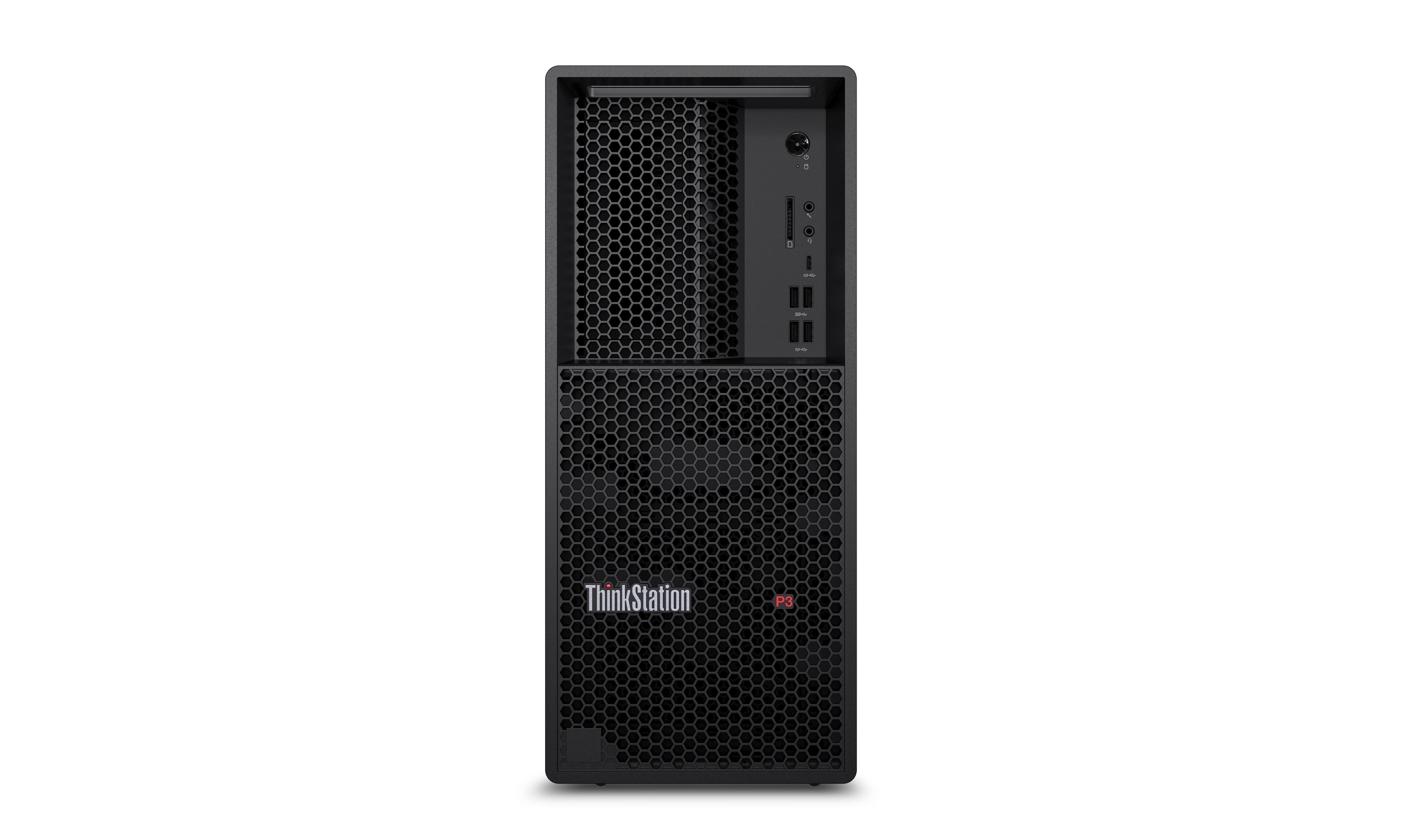 Lenovo ThinkStation P3 Tower Intel Core i9 i9-14900K 32 GB DDR5-SDRAM 1 TB SSD Windows 11 Pro Stazione di lavoro Nero