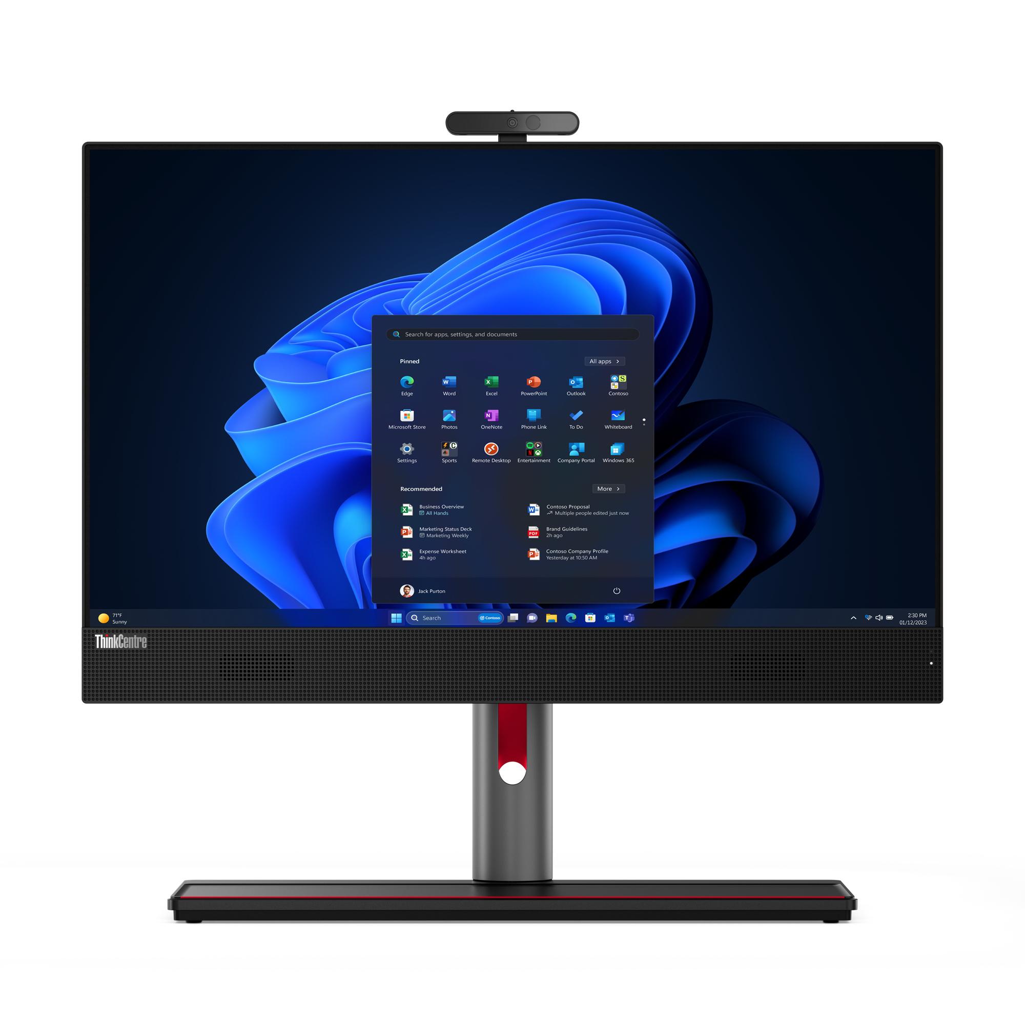 Lenovo ThinkCentre M90a Intel Core i5 i5-14500 605 cm (23.8") 1920 x 1080 Pixel PC All-in-one 16 GB DDR5-SDRAM 512 GB SSD Windo