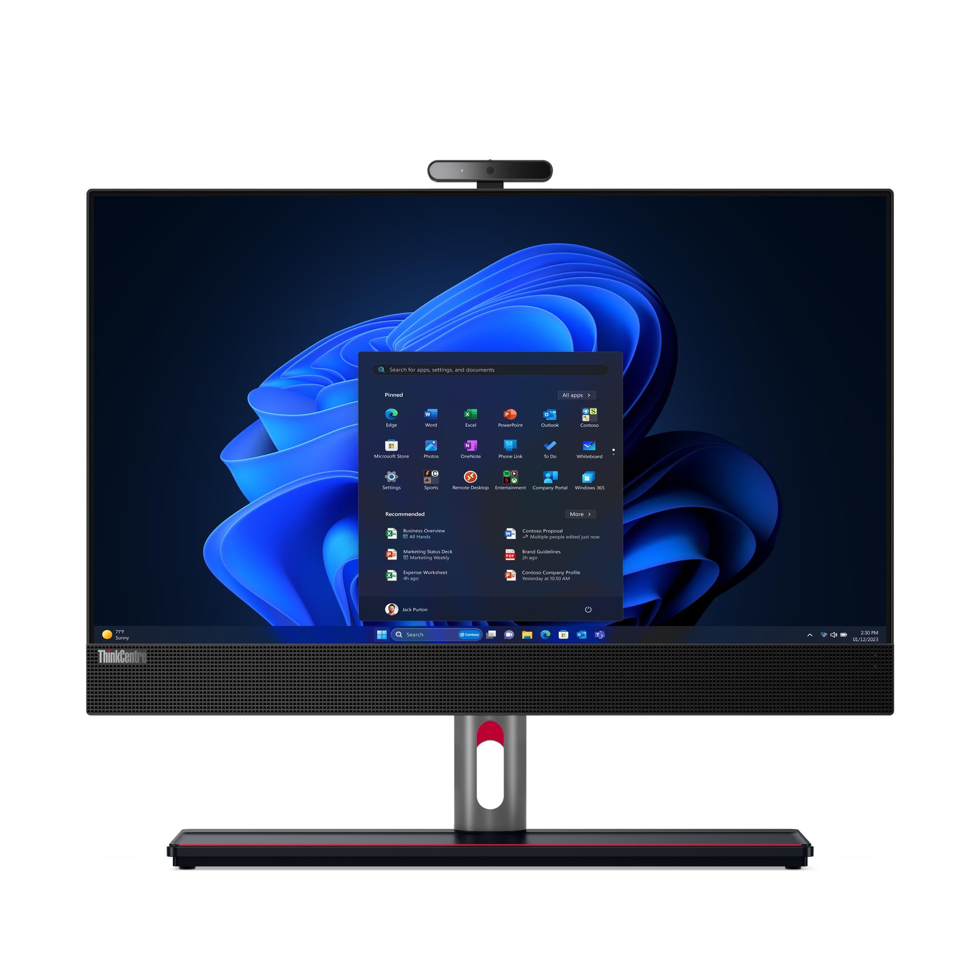 Lenovo ThinkCentre M90a Intel Core i5 i5-14500 605 cm (23.8") 1920 x 1080 Pixel Touch screen PC All-in-one 16 GB DDR5-SDRAM 1 T