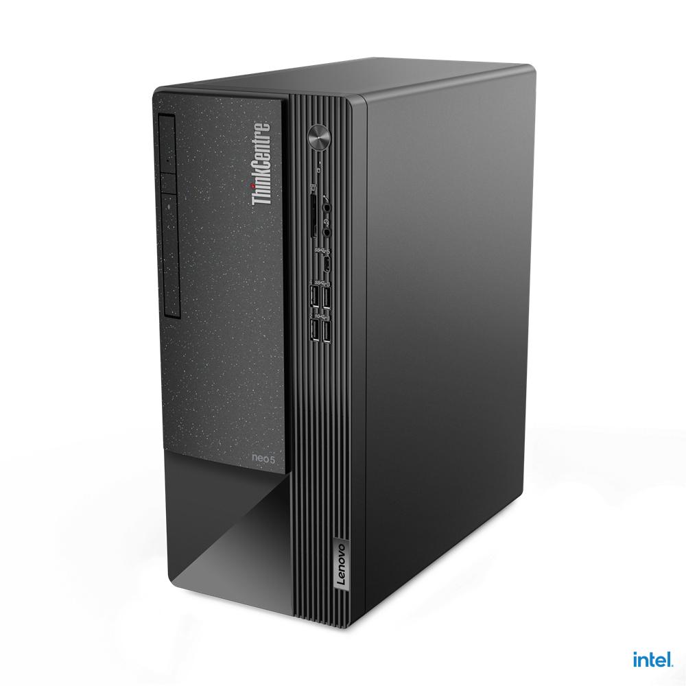 Lenovo ThinkCentre neo 50t Intel Core i5 i5-12400 16 GB DDR4-SDRAM 512 GB SSD Windows 11 Pro Tower PC Nero