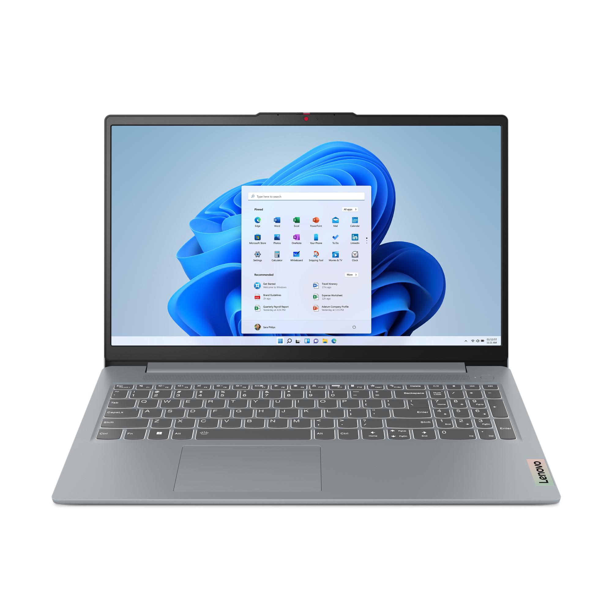 Lenovo IdeaPad Slim 3 IntelÂ® Coreâ„¢ i5 i5-12450H Computer portatile 39,6 cm (15.6") Full HD 8 GB LPDDR5-SDRAM 512 GB SS
