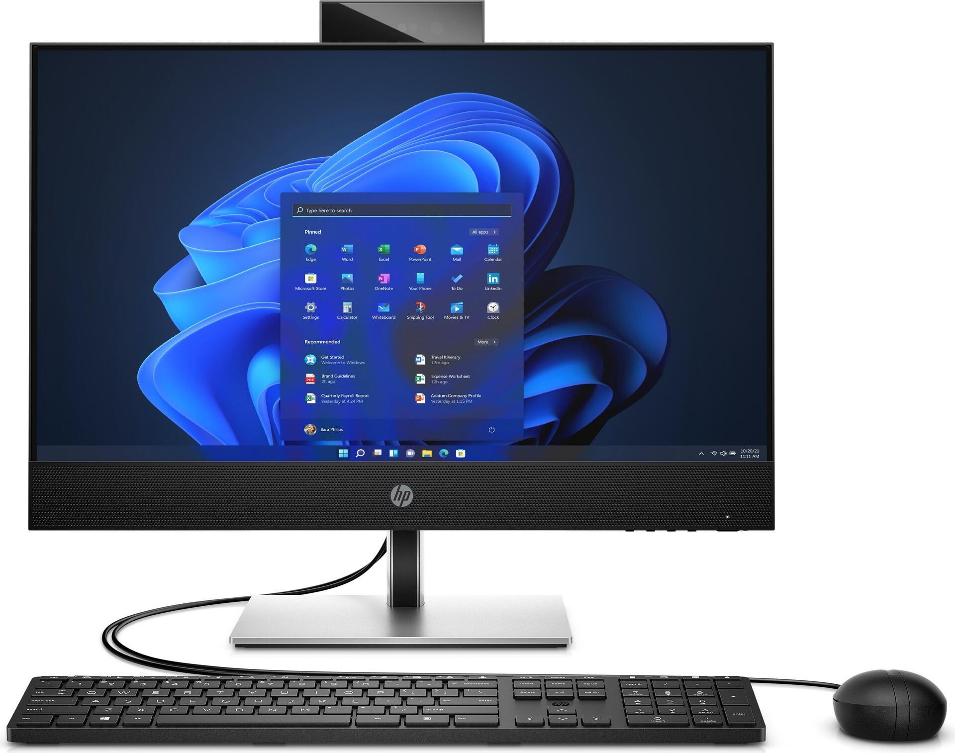 HP PROONE 440 G9 AIO CI5-13500T - 8GB 256G W11P WIFI6E 23.8FHD NT - Versione Tedesca