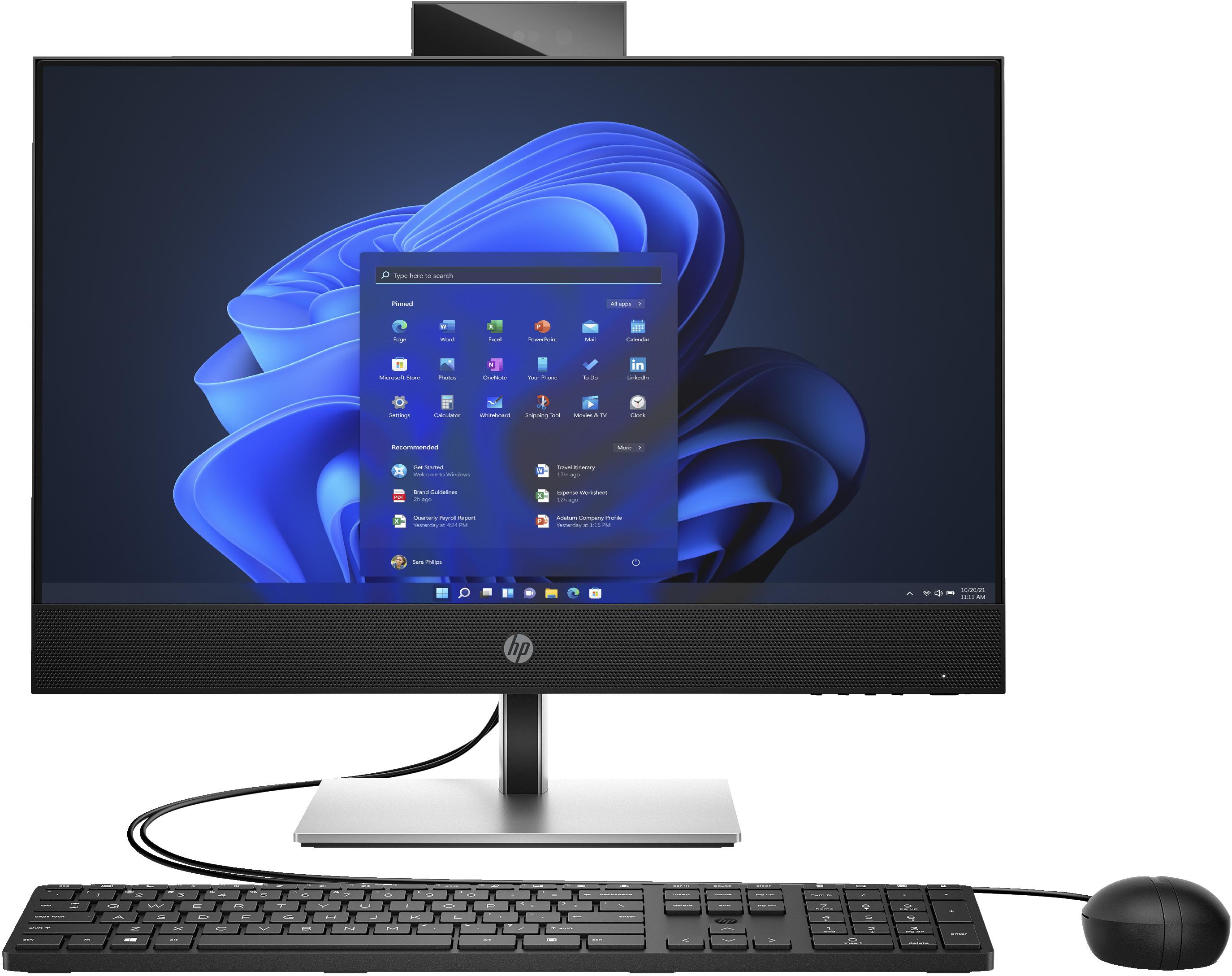 HP ProOne 440 G9 Intel Core i5 i5-13500T 605 cm (23.8") 1920 x 1080 Pixel Touch screen PC All-in-one 16 GB DDR4-SDRAM 512 GB SS