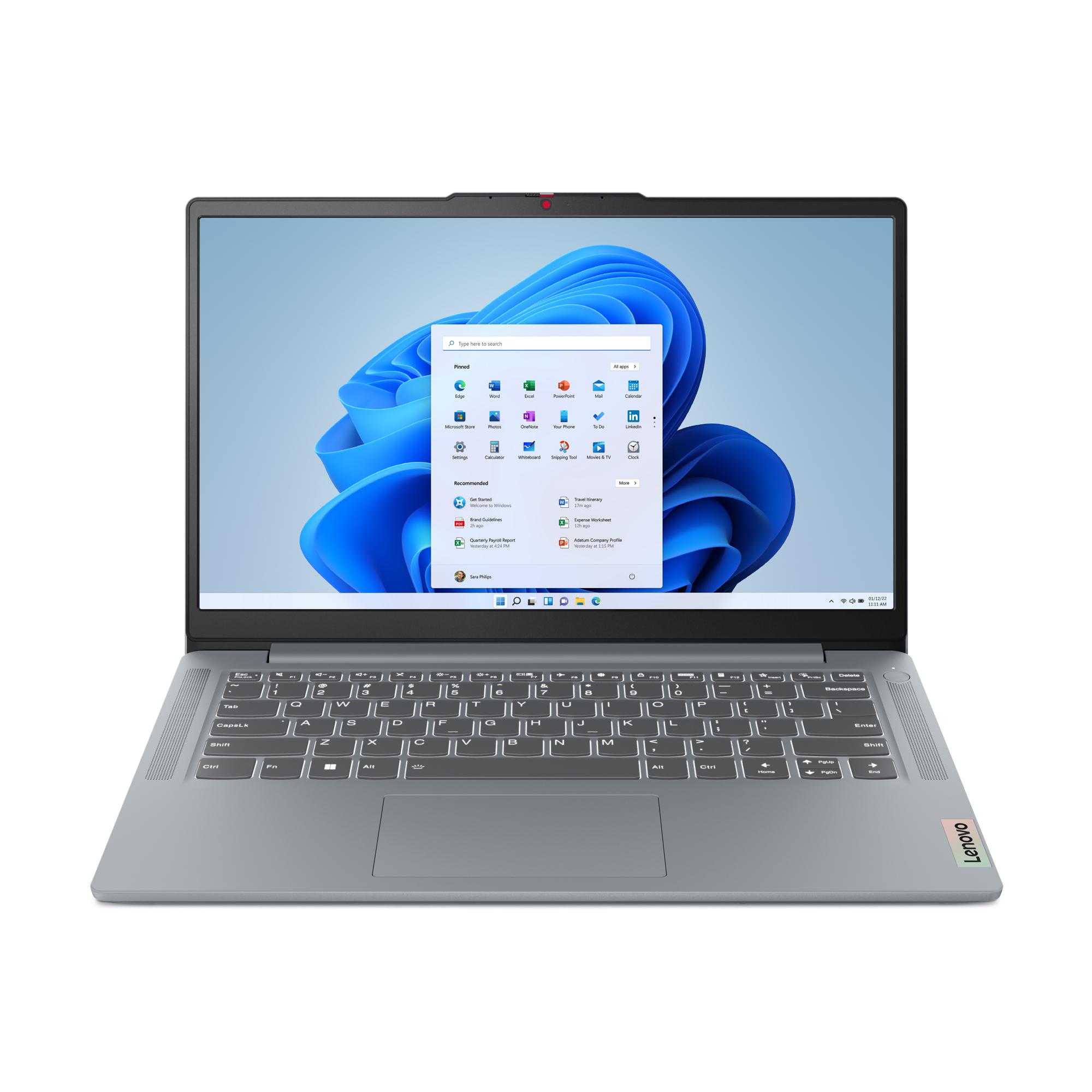 Lenovo IdeaPad Slim 3 14IAN8 Intel N N100 Computer portatile 356 cm (14") Full HD 4 GB LPDDR5-SDRAM 128 GB Flash Wi-Fi 6 (802.1