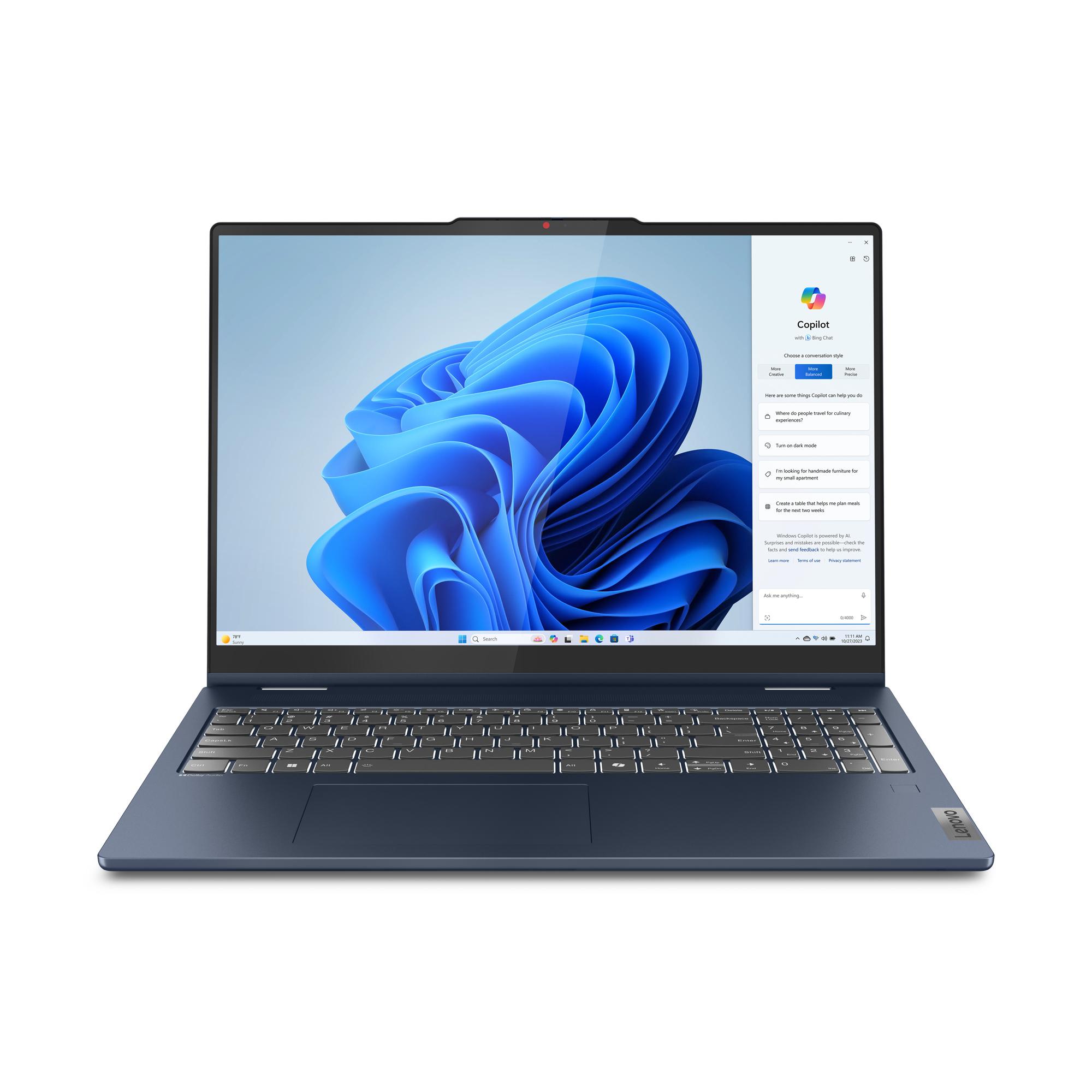Lenovo IdeaPad 5 2-in-1 16AHP9 AMD Ryzenâ„¢ 5 8645HS Ibrido (2 in 1) 40,6 cm (16") Touch screen WUXGA 16 GB LPDDR5x-SDRAM 1