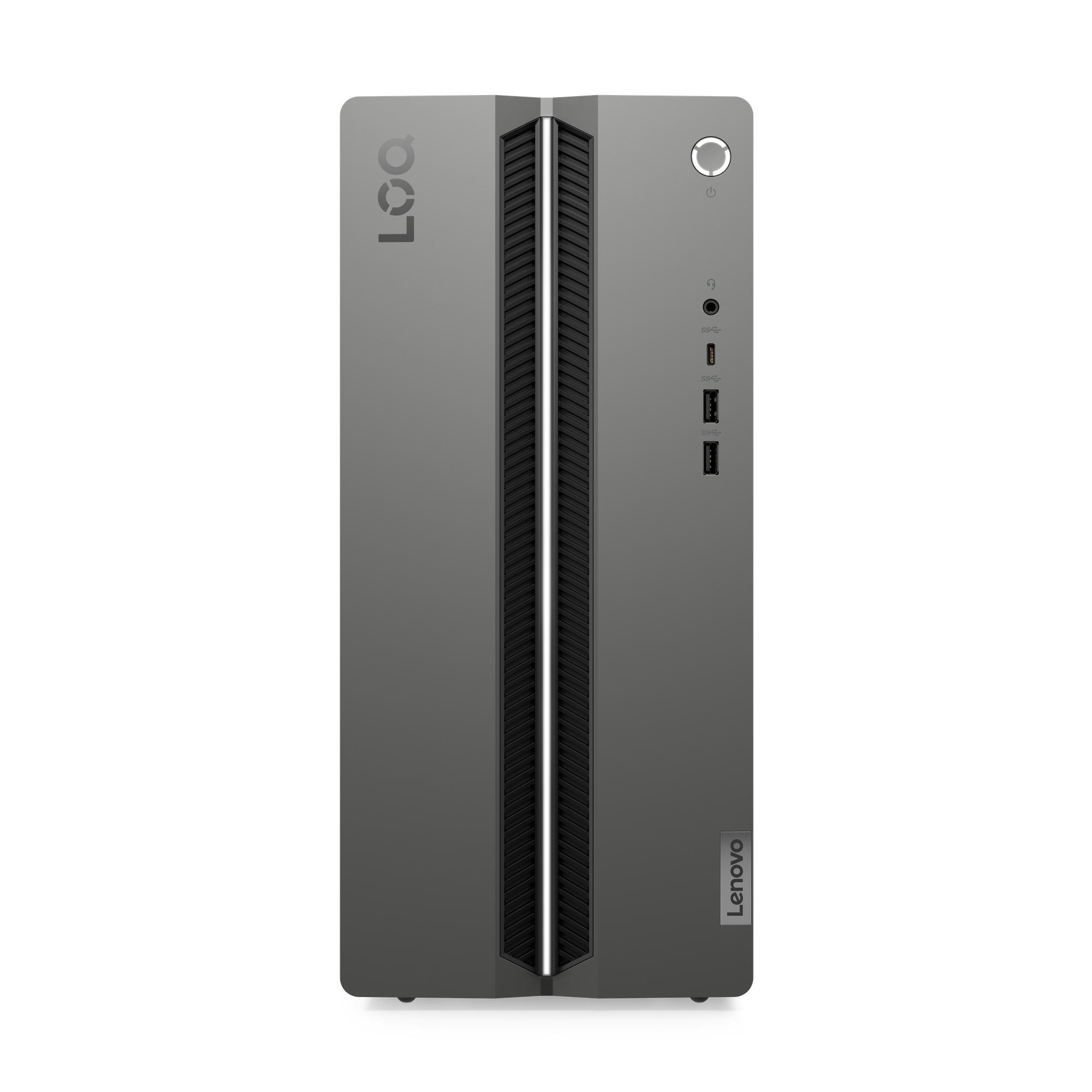 Lenovo Legion LOQ Tower Intel Core i5 i5-14400F 16 GB DDR5-SDRAM 1 TB SSD NVIDIA GeForce RTX 4060 PC Nero Grigio (Lenovo LOQ 17