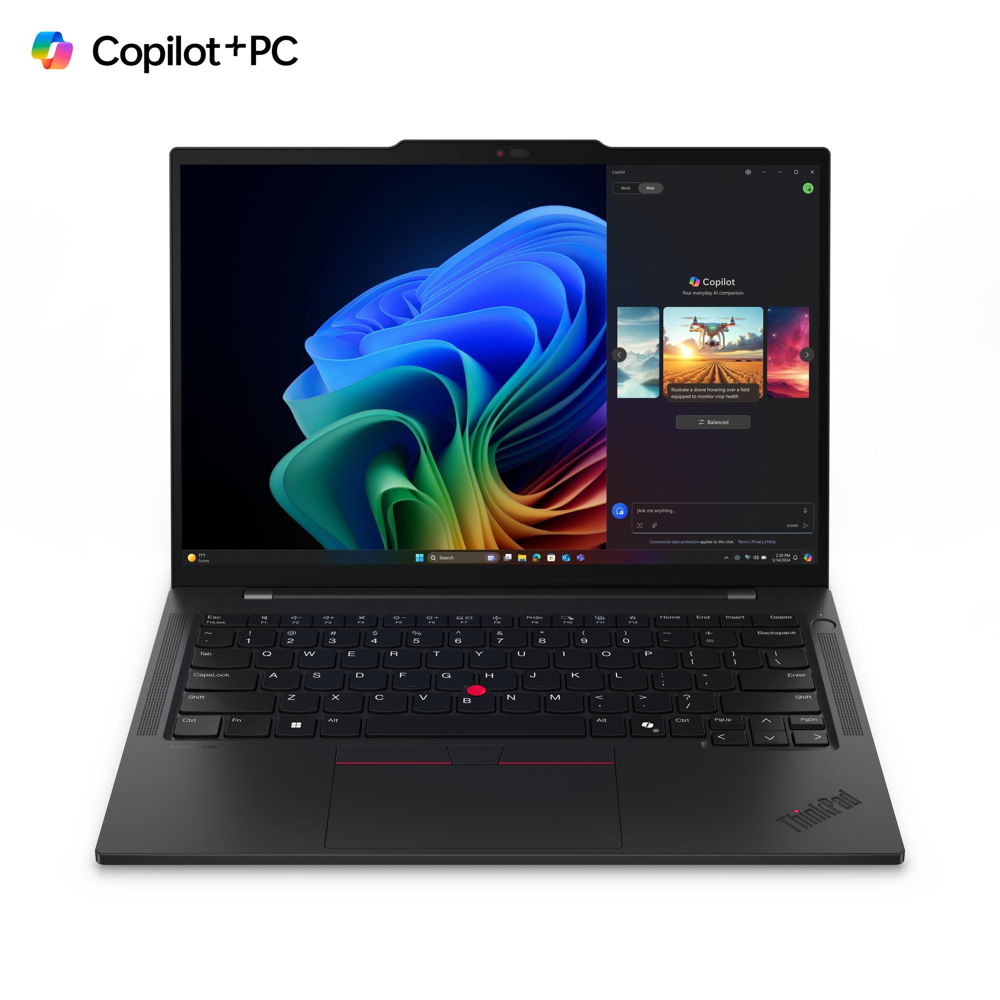 Lenovo ThinkPad T14s Gen 6 AMD Ryzen AI 7 PRO 360 Computer portatile 356 cm (14") WUXGA 32 GB LPDDR5x-SDRAM 1 TB SSD Wi-Fi 7 (8