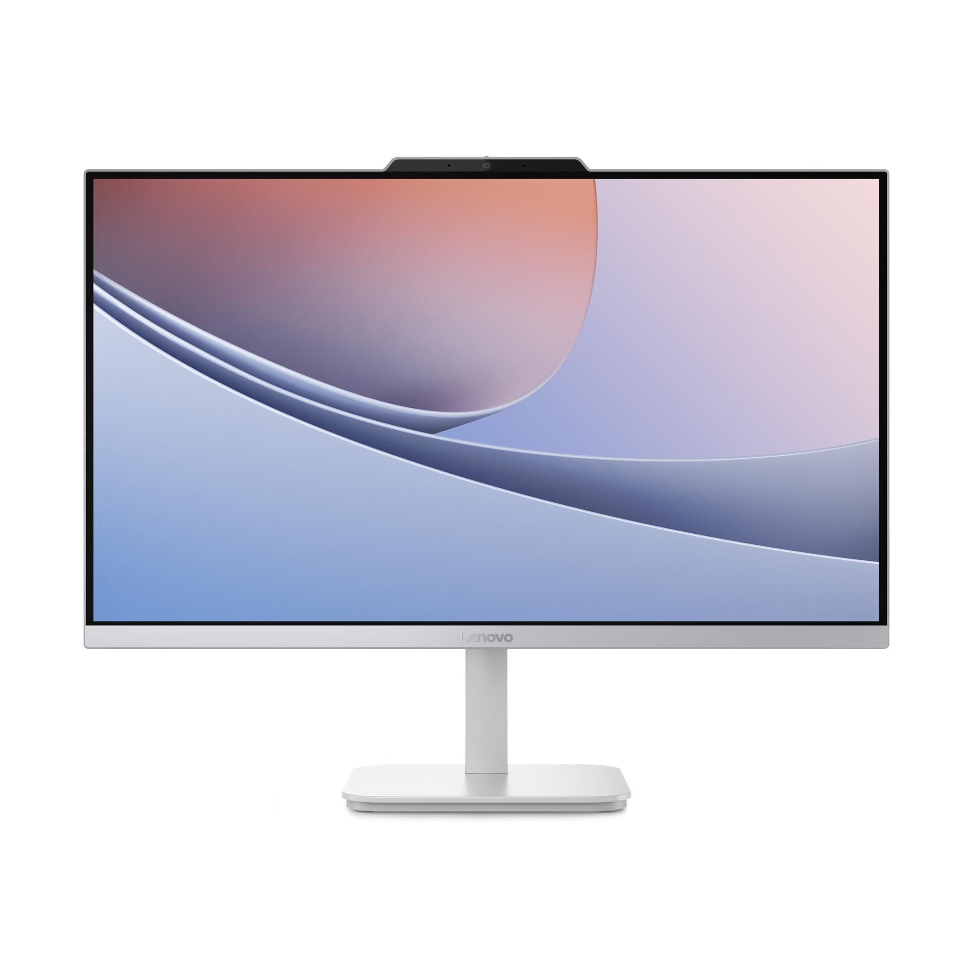 Lenovo IdeaCentre AIO A100 24 F0J6000PGE-60.4CM (23,8 ") Display FHD, N100, 8 GB di RAM, SSD da 256 GB, Intel UHD Graphic, DOS