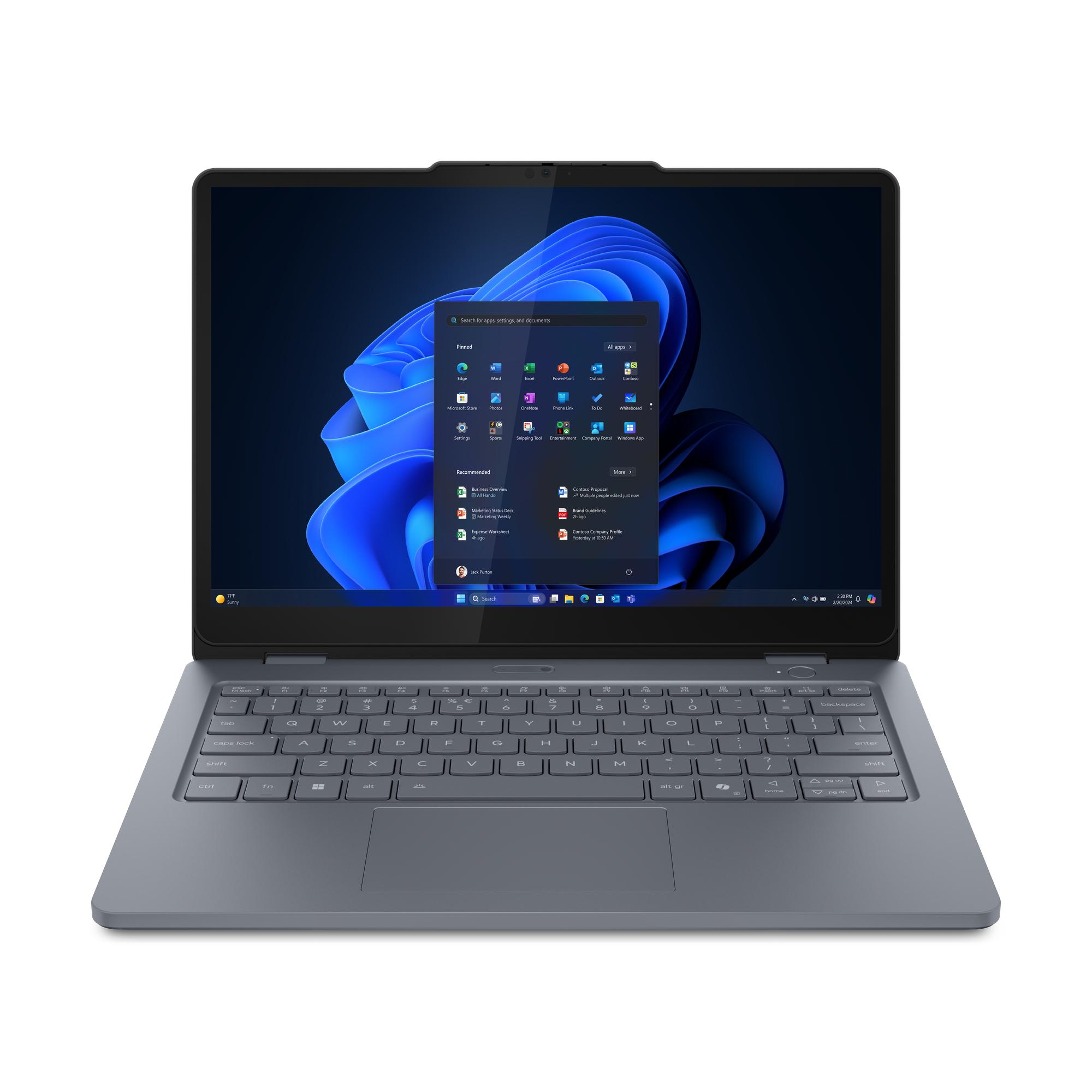 Lenovo 13w 2-in-1 Gen 3 Intel® Core™ i5 i5-1334U Ibrido (2 in 1) 33,8 cm (13.3") Touch screen WUXGA 16 GB DDR5-SDRAM 512 GB