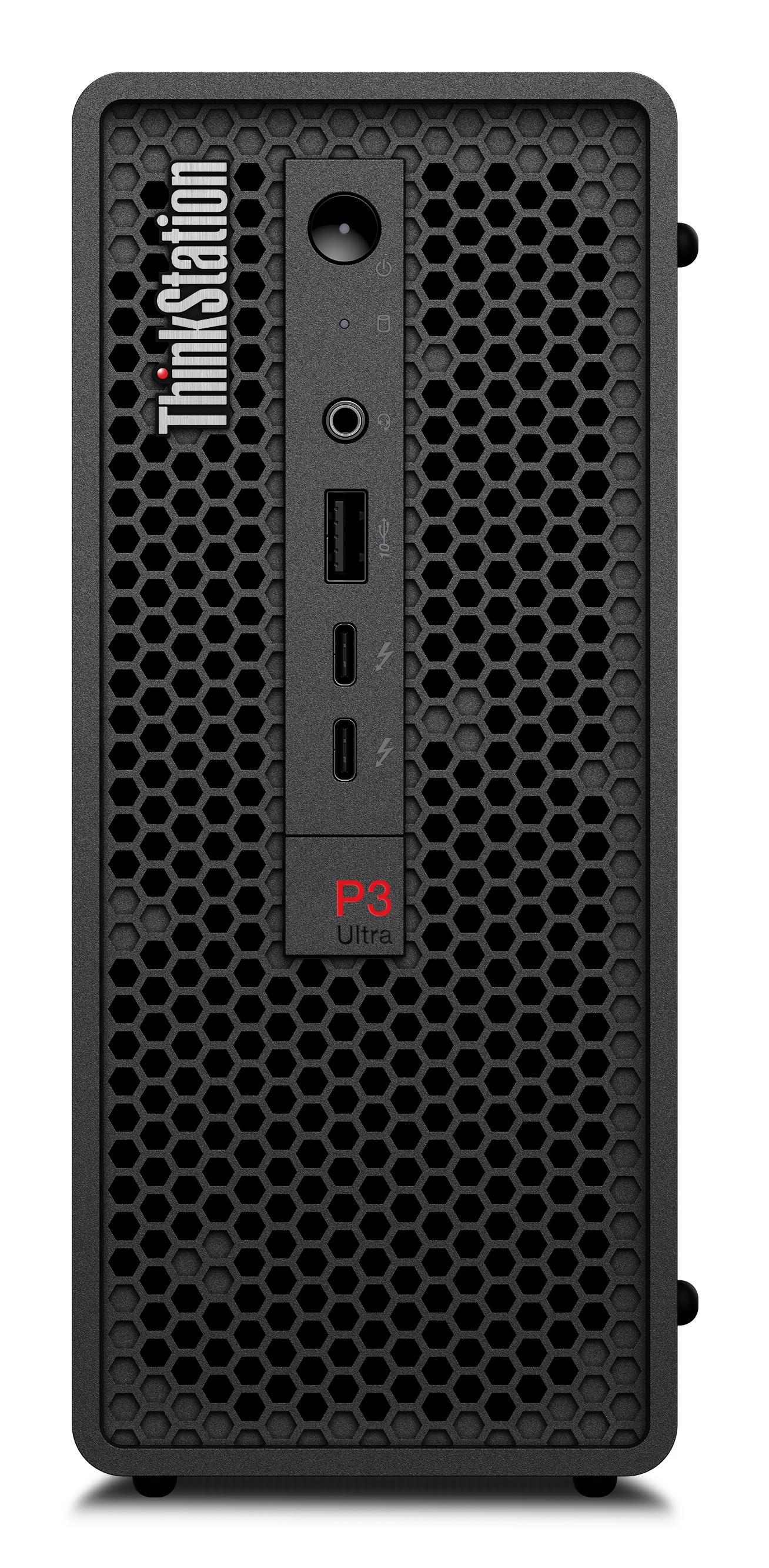 Lenovo ThinkStation P3 Ultra SFF Intel® Core™ i5 i5-14600 16 GB DDR5-SDRAM 1 TB SSD NVIDIA T400 Windows 11 Pro Mini Tower St
