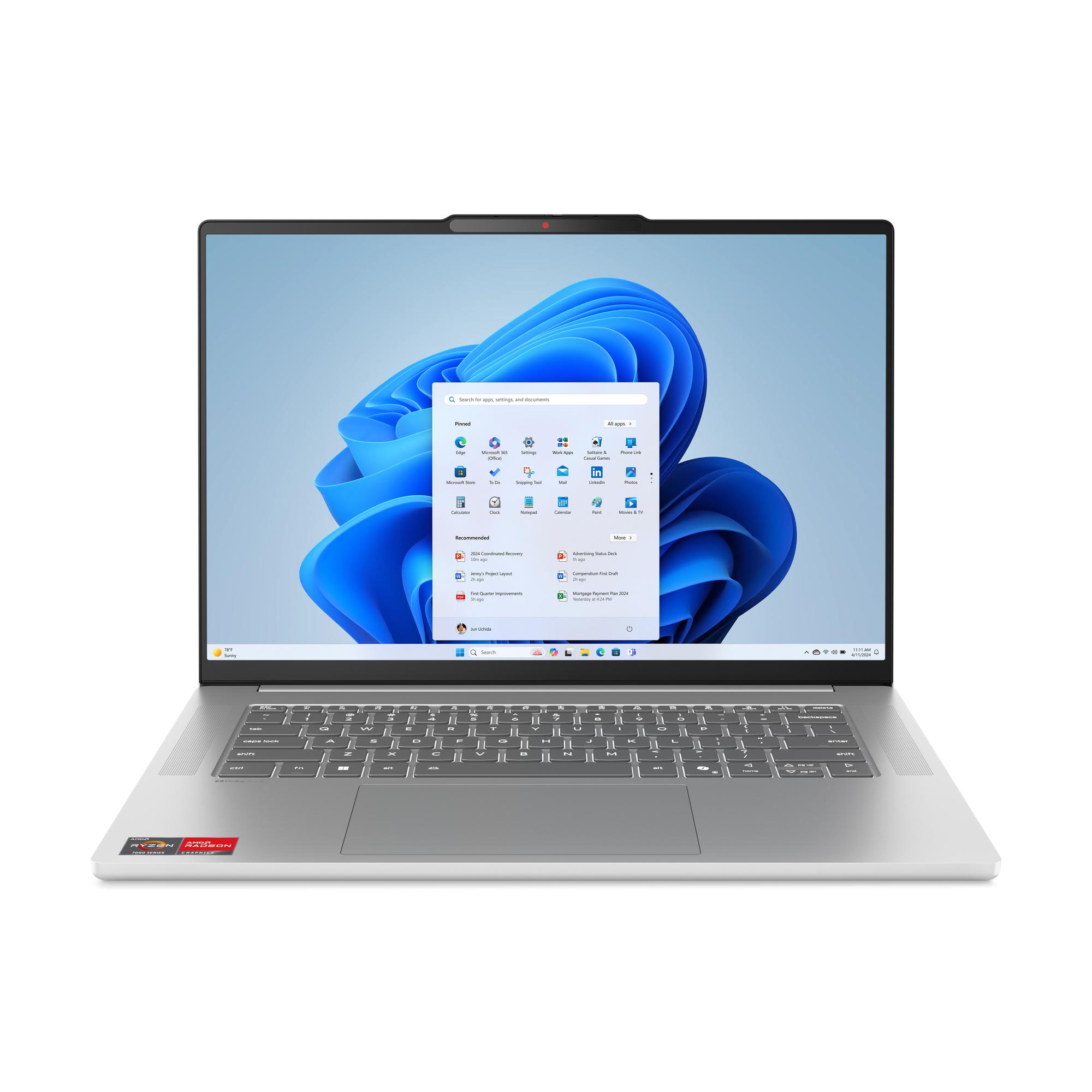 Lenovo IdeaPad Slim 5 15ARP10 AMD Ryzen™ 7 7735HS Computer portatile 38,4 cm (15.1") WQXGA 32 GB LPDDR5x-SDRAM 1 TB SSD Wi-Fi