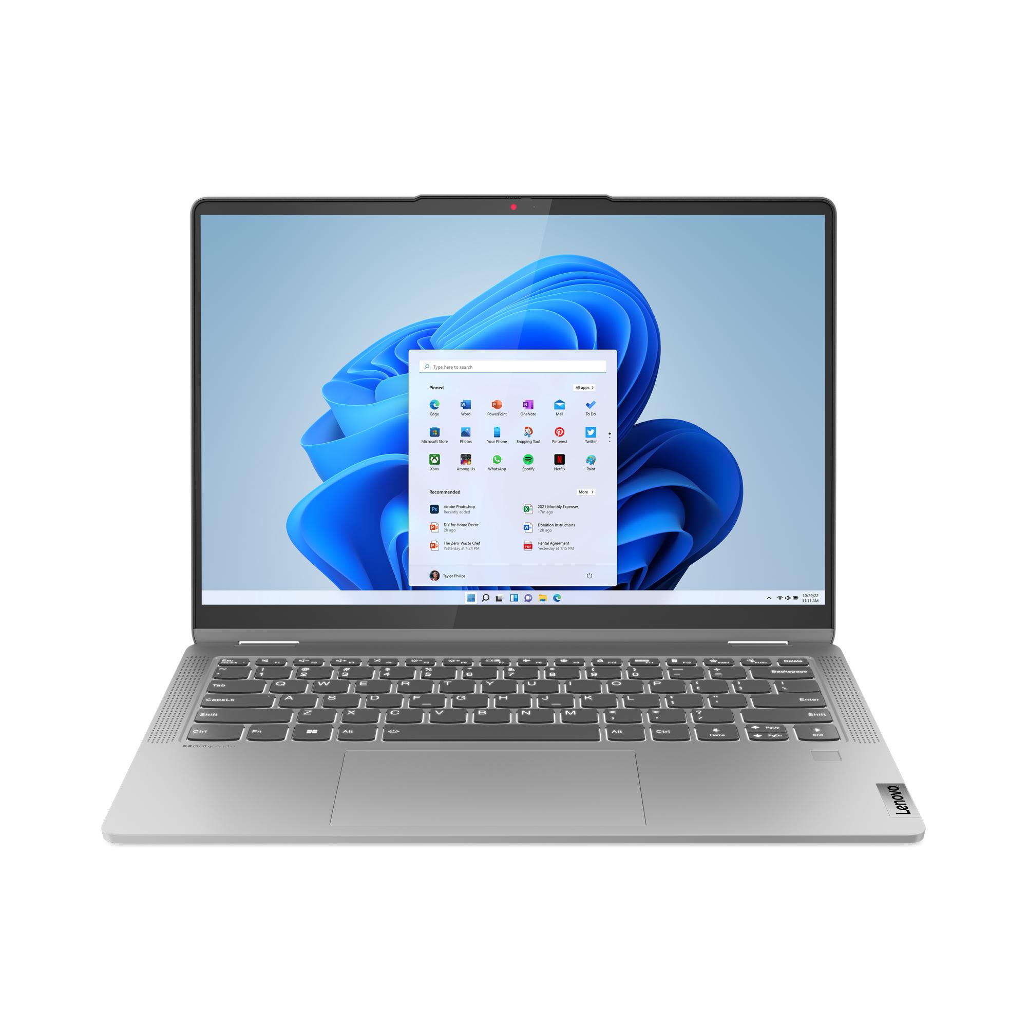 Lenovo IdeaPad Flex 5 14ABR8 AMD Ryzen™ 5 7430U Ibrido (2 in 1) 35,6 cm (14") Touch screen WUXGA 8 GB LPDDR4x-SDRAM 512 GB SS