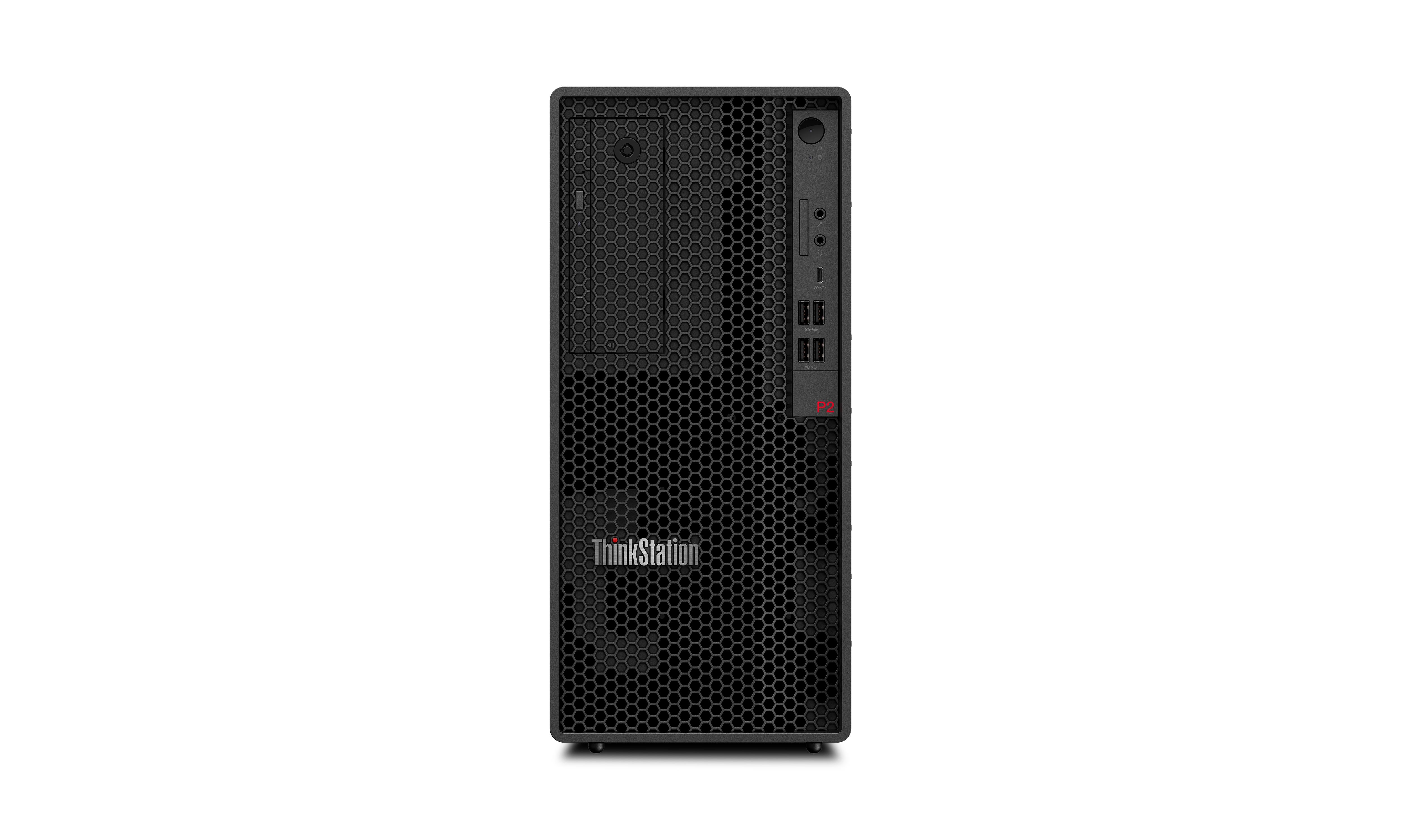 Lenovo ThinkStation P2 Tower Gen 2 Intel Core Ultra 5 235 32 GB DDR5-SDRAM 512 GB SSD Windows 11 Pro Stazione di lavoro Nero