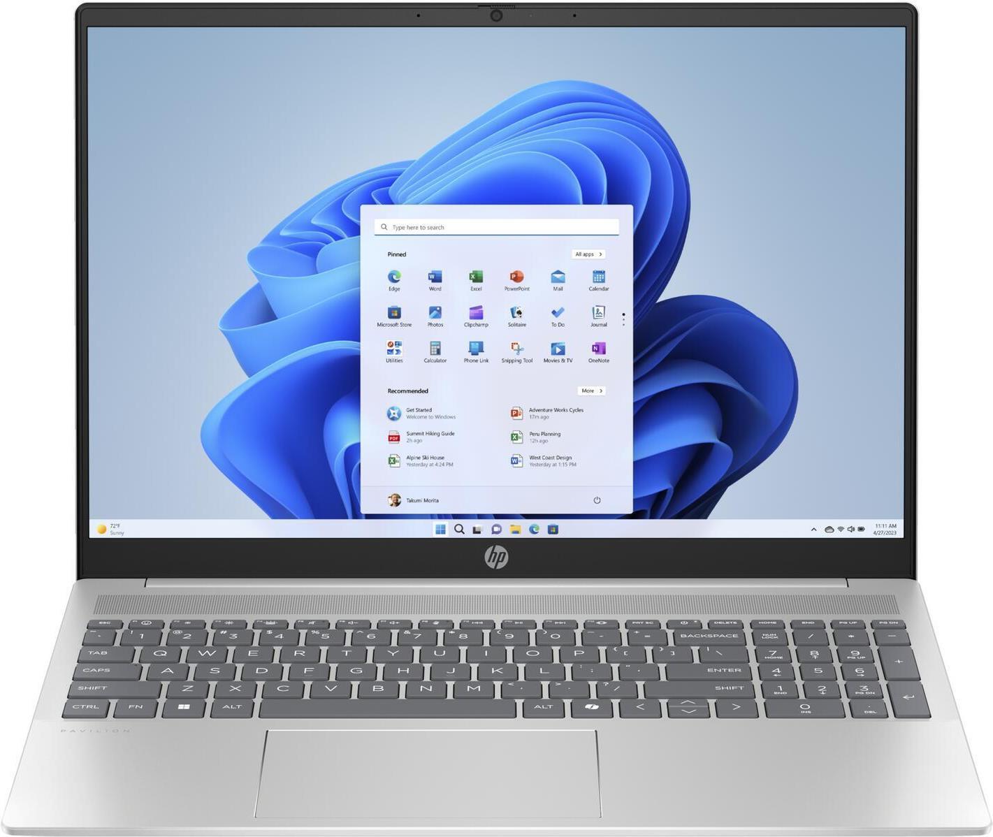 Padiglione da 16 pollici Wuxga IPS Silver Core Ultra 7 155U 16GB/1TB SSD Win11 16-AF0077NG