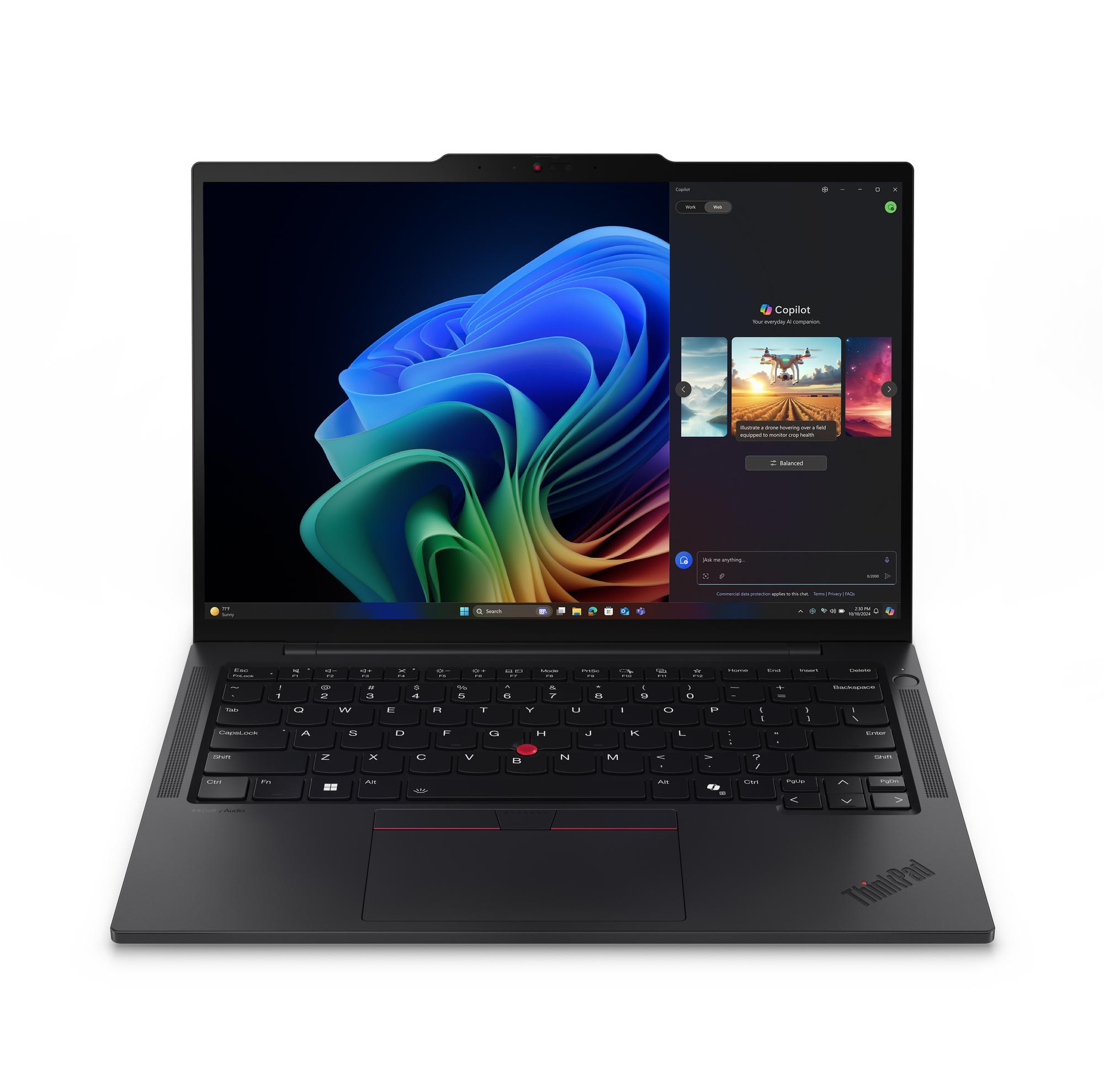 Lenovo ThinkPad T14s Gen 6 (AMD) Copilot+ PC AMD Ryzen AI 7 350 Computer portatile 35,6 cm (14") WUXGA 32 GB LPDDR5x-SDRAM 1 TB