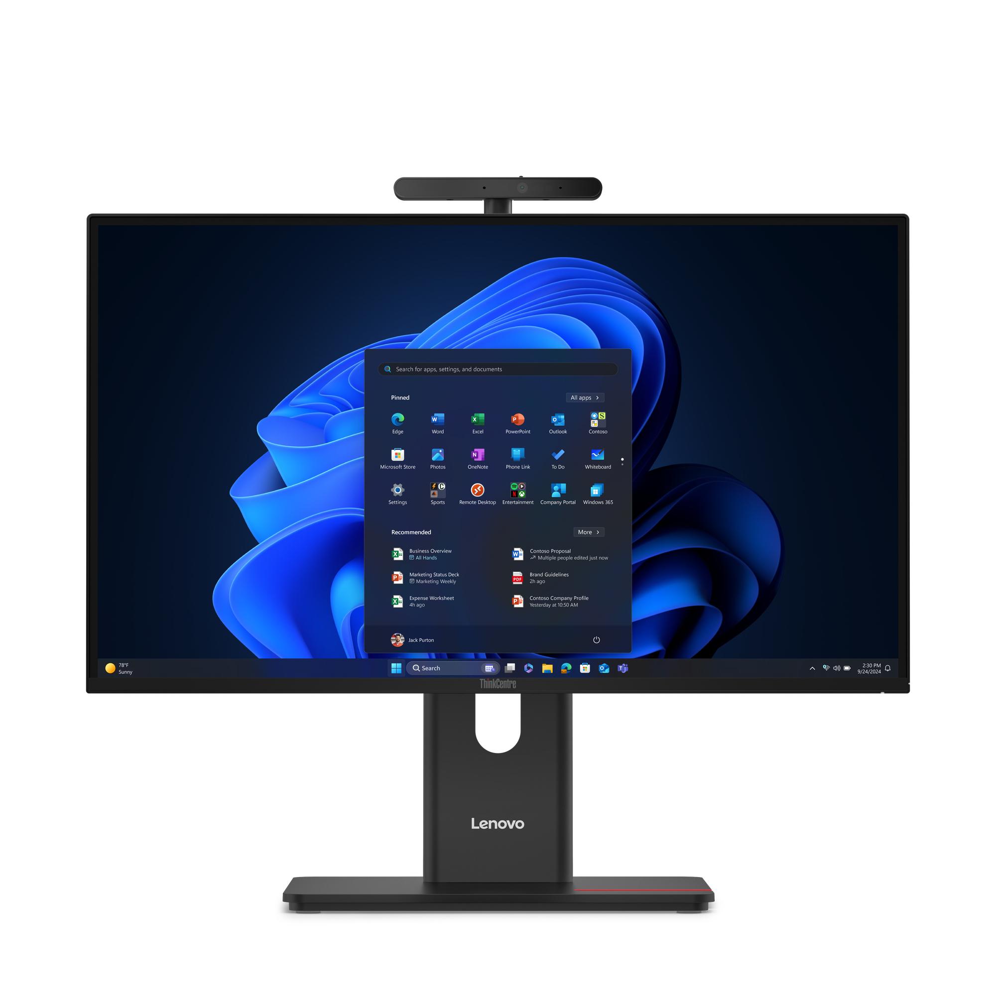 Lenovo ThinkCentre M90a Gen 6 Intel Core Ultra 5 235 60,5 cm (23.8") 1920 x 1080 Pixel PC All-in-one 32 GB DDR5-SDRAM 512 GB SS