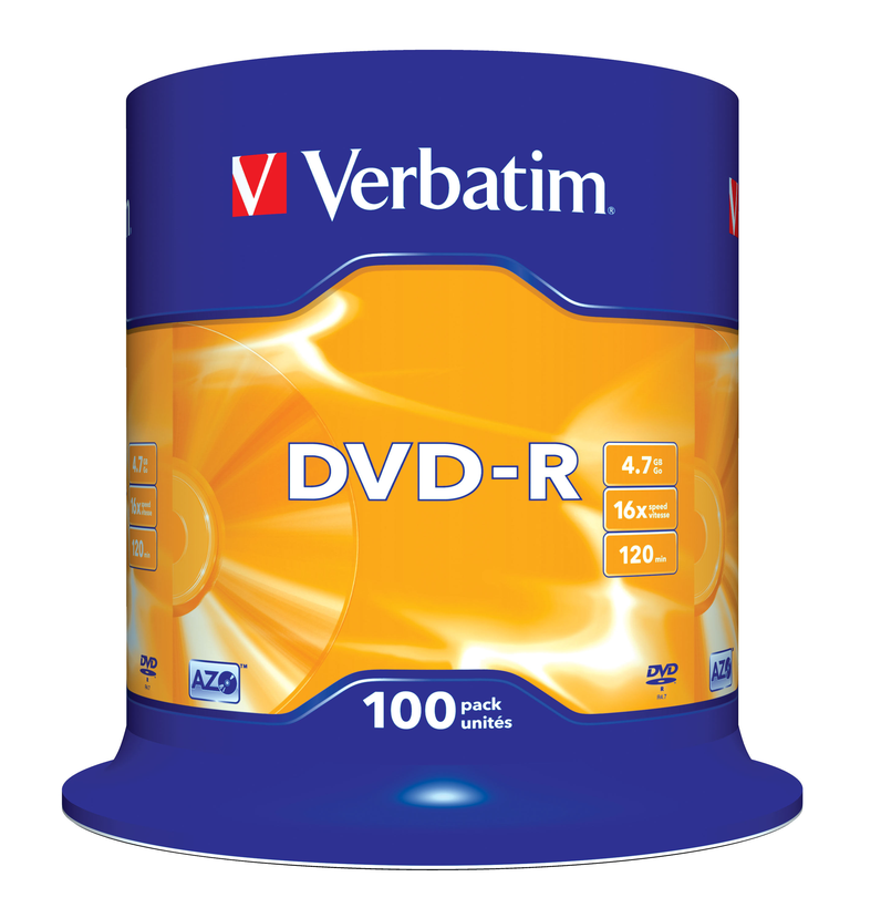 Verbatim DVD-R Matt Silver...