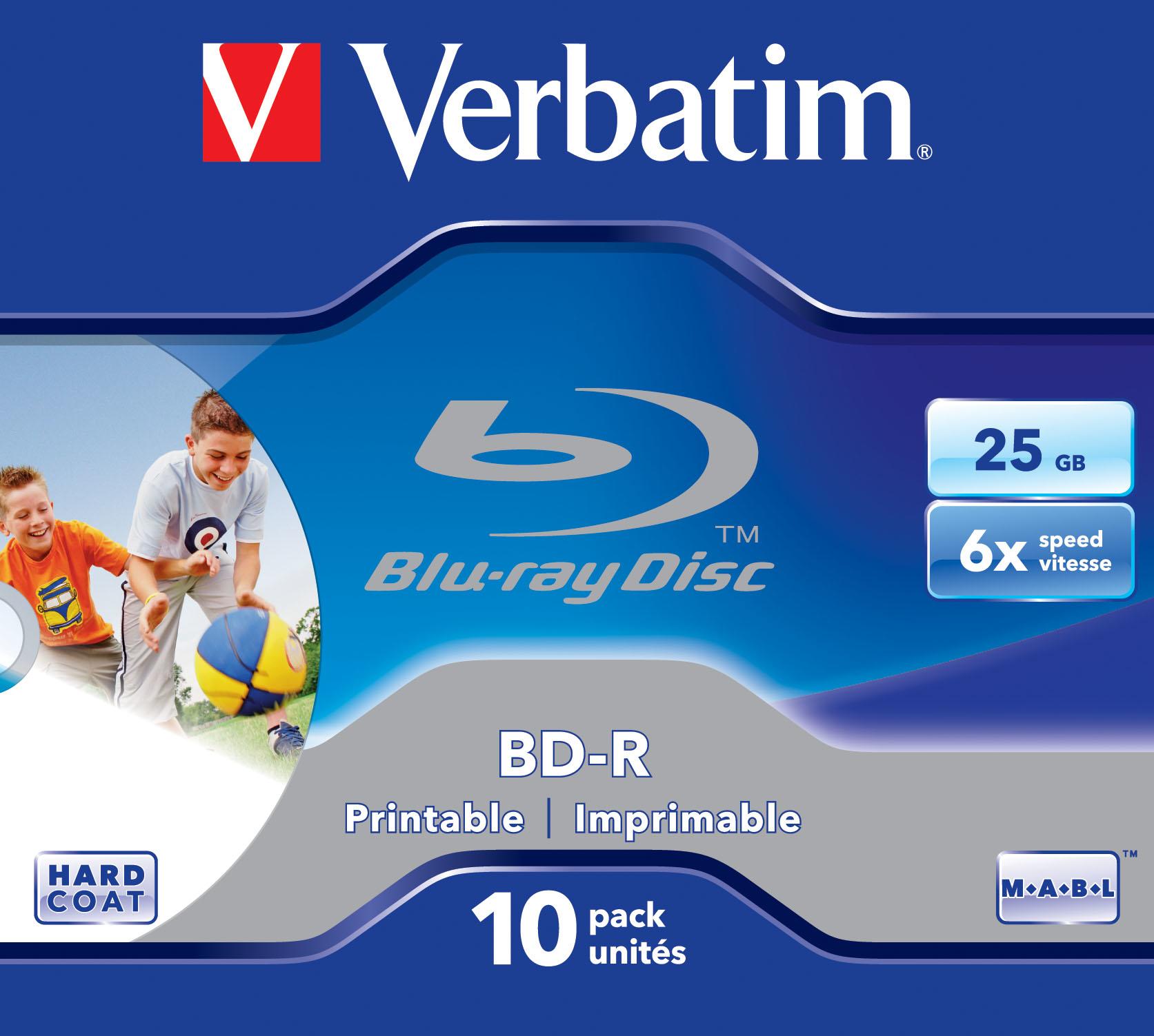 Verbatim BD-R SL 25GB 6x...