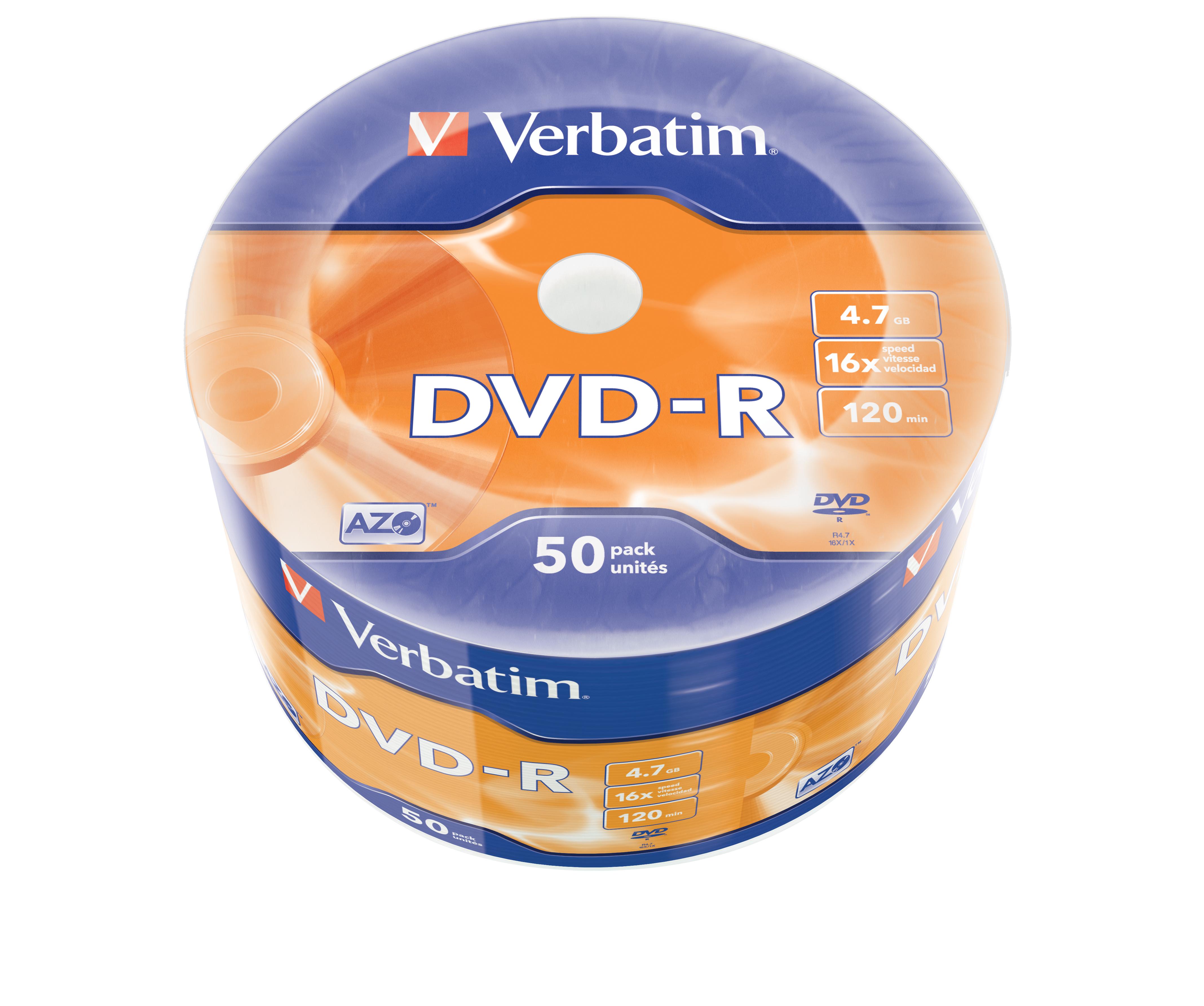 Verbatim DVD-R Matt Silver...